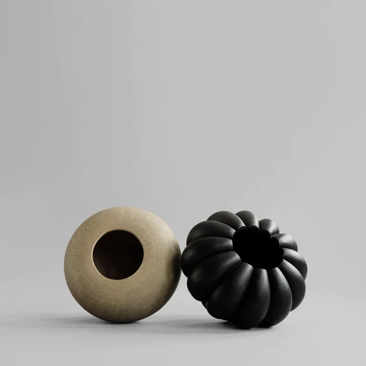 Kabin Vase, Lamella - Coffee - Image 5