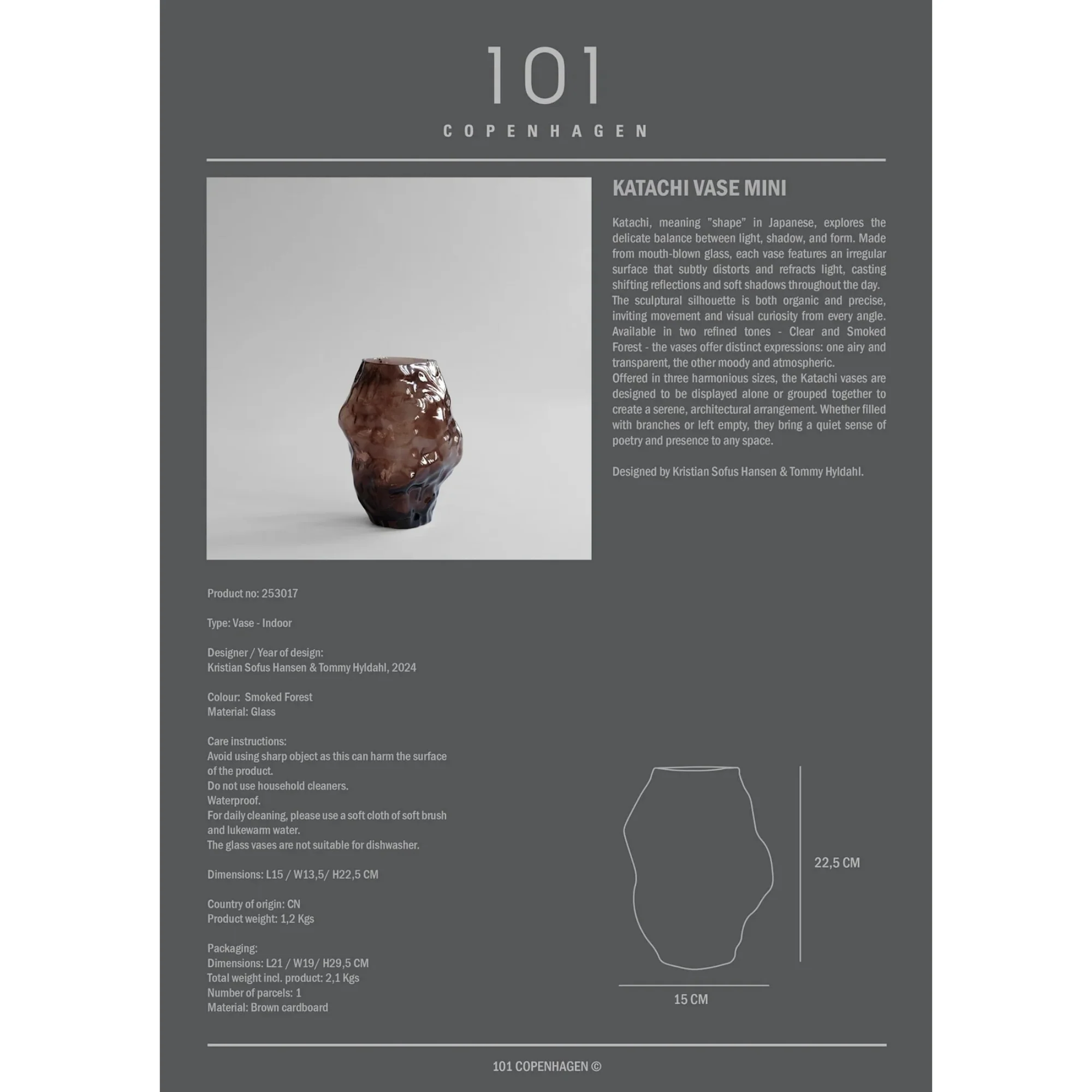 Katachi Vase, Mini - Image 11