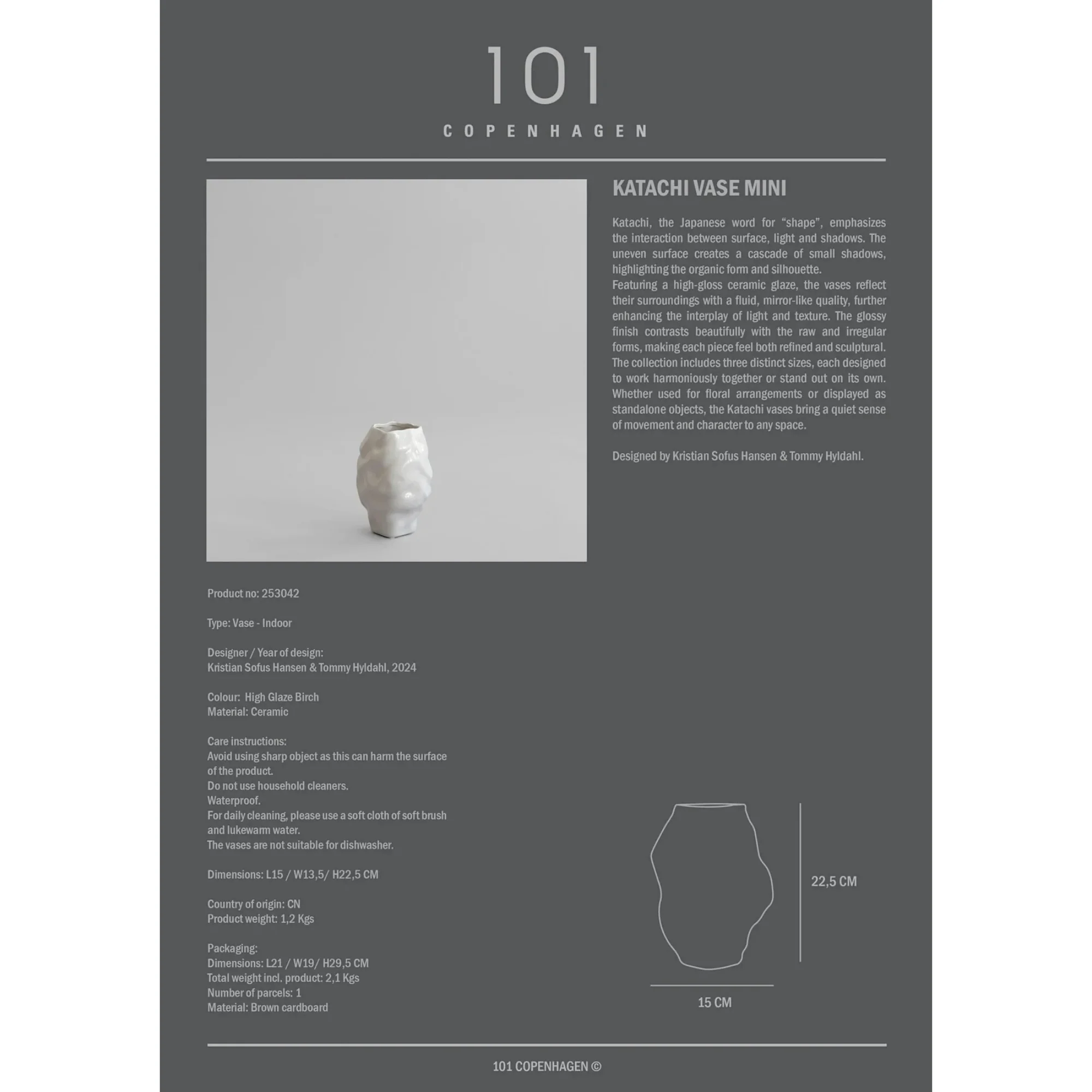 Katachi Vase, Mini - Image 30
