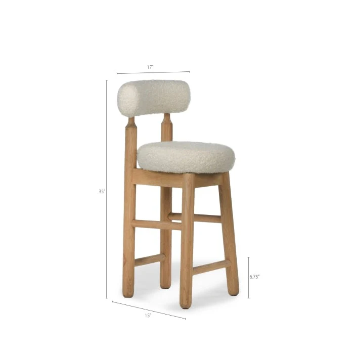 Kent Boucle Bar / Counter Stool - Image 12