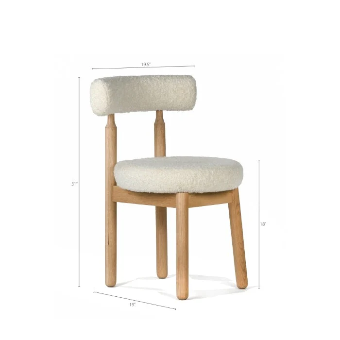 Kent Boucle Chair - Image 7