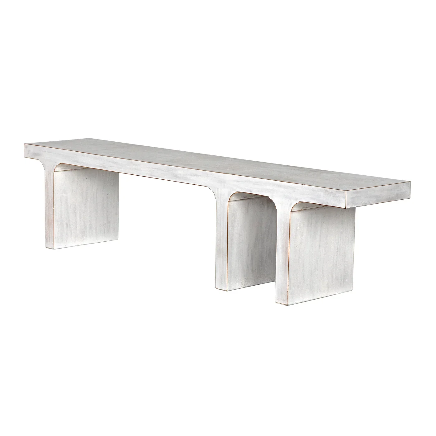 Kith Asymmetric Bench, White Wash - Image 8