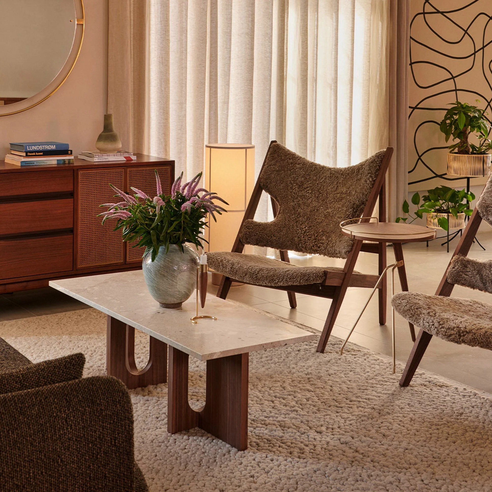 Knitting Chair - Sheepskin - Image 11