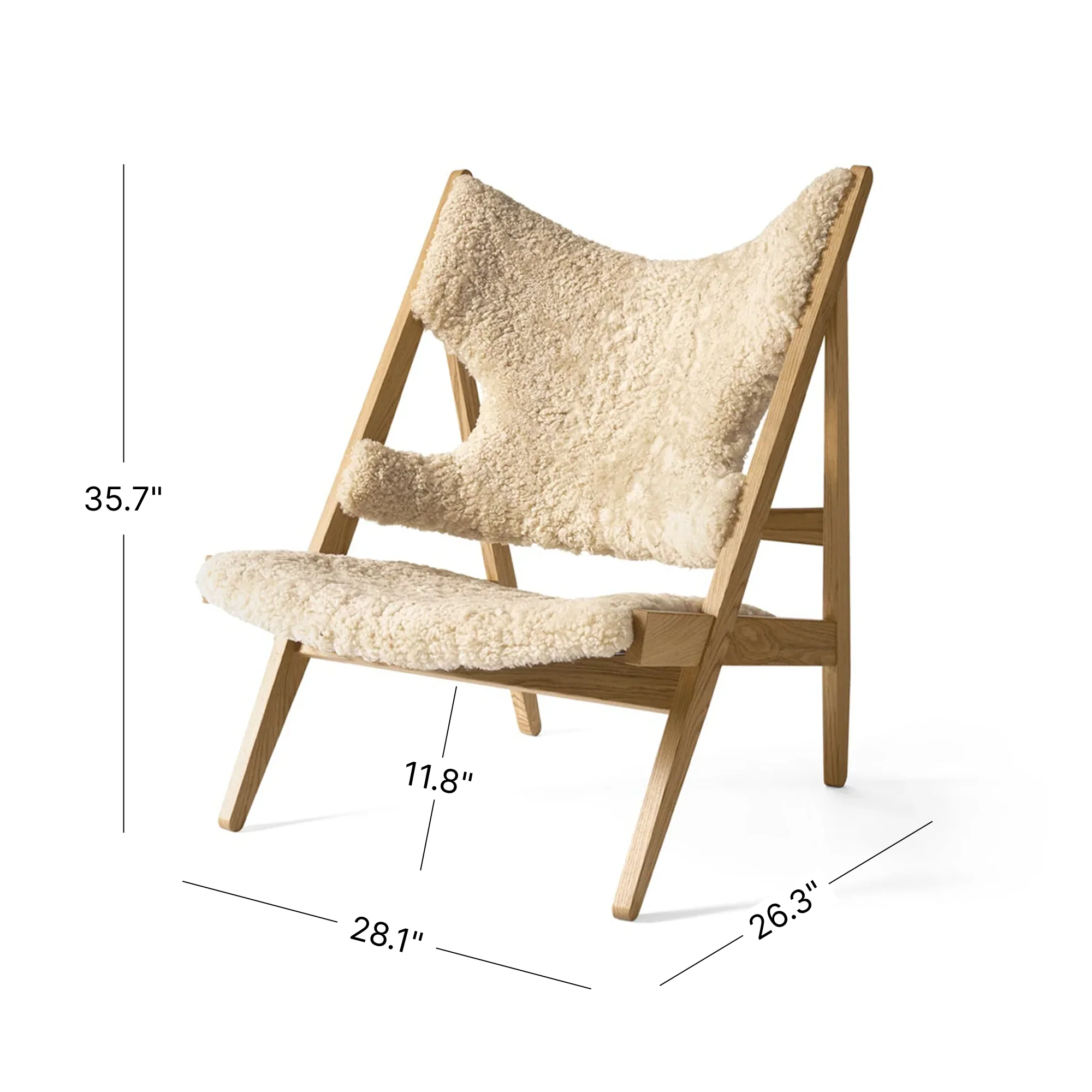 Knitting Chair - Sheepskin - Image 20