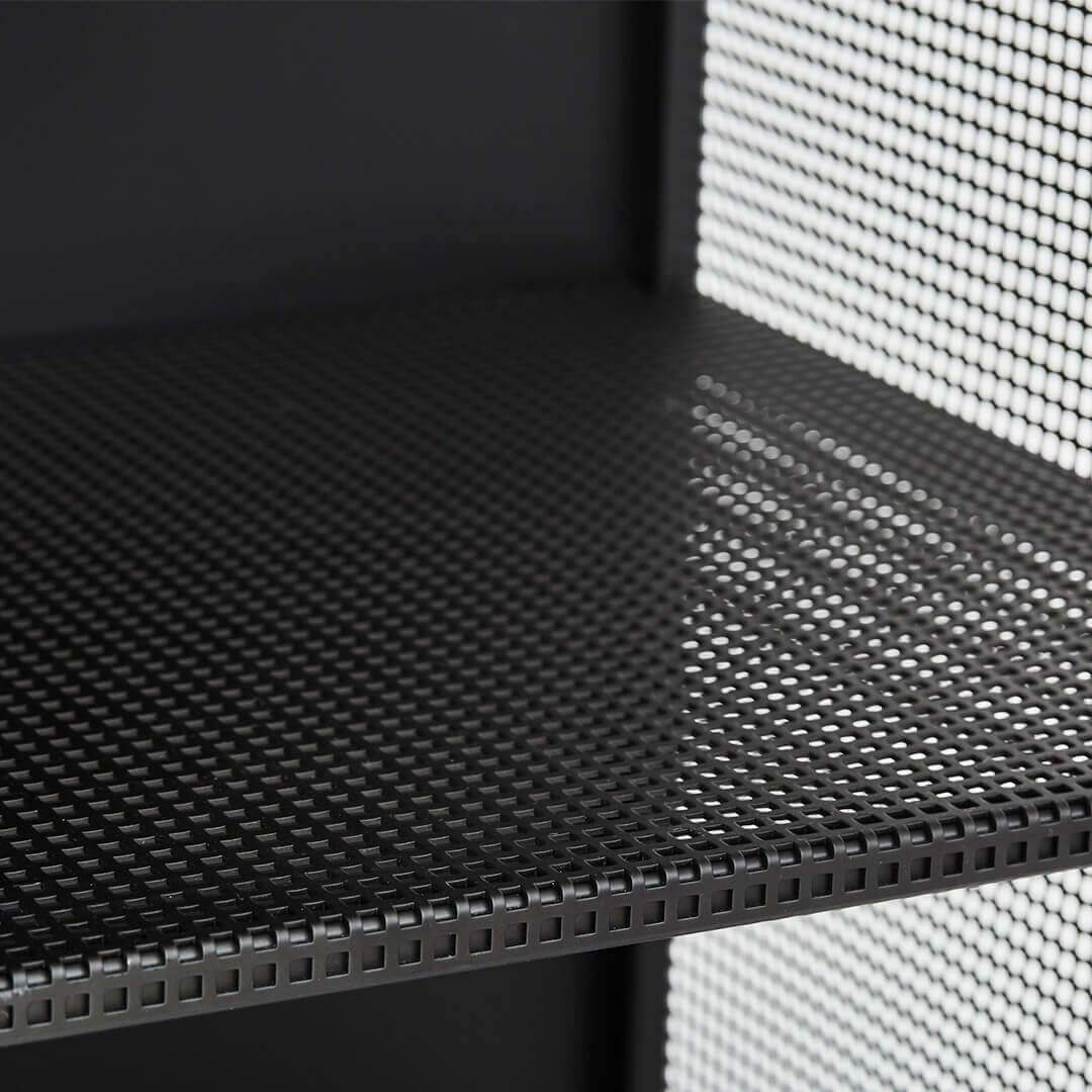 Kristina Dam Studio Grid Cabinet, Black - Image 5