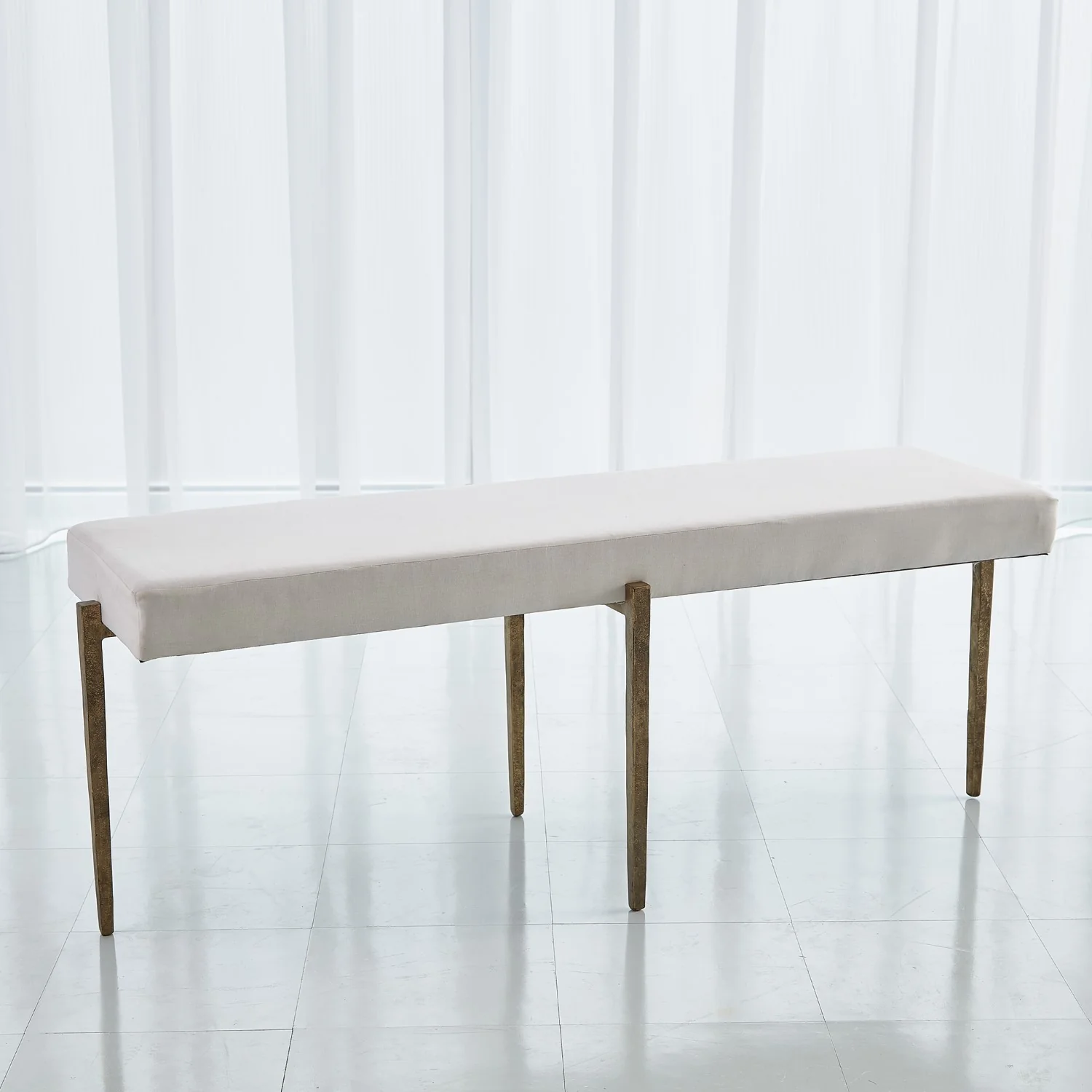 Laforge Bench w/muslin Cushion - Image 4