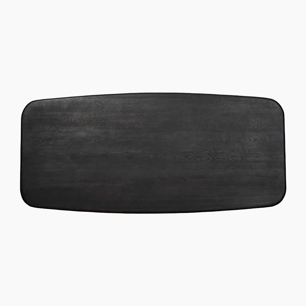 Rika Dining Table - Charcoal - Image 3