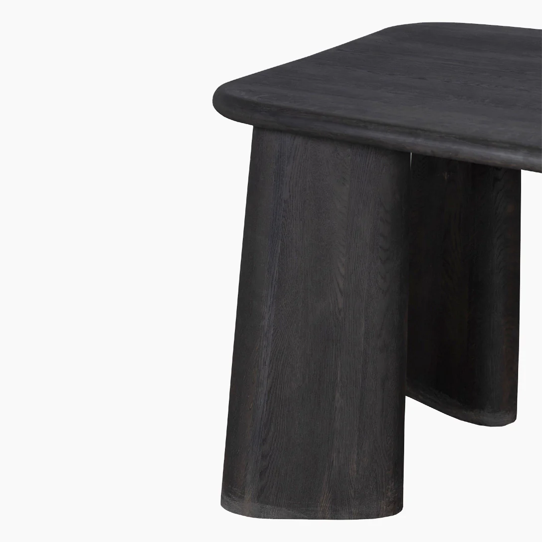 Rika Dining Table - Charcoal - Image 4