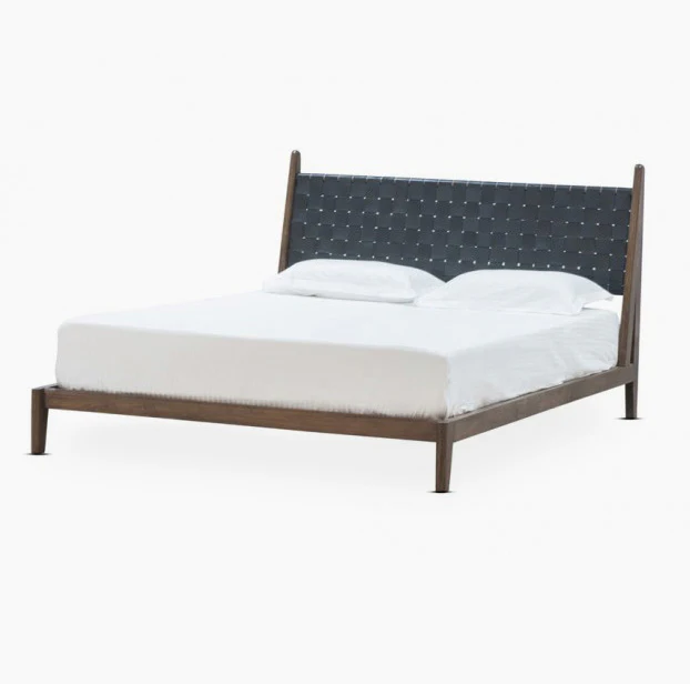 Leather Bed - Black - Image 3