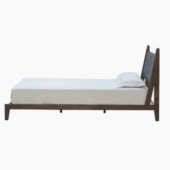 Leather Bed - Black - Image 4