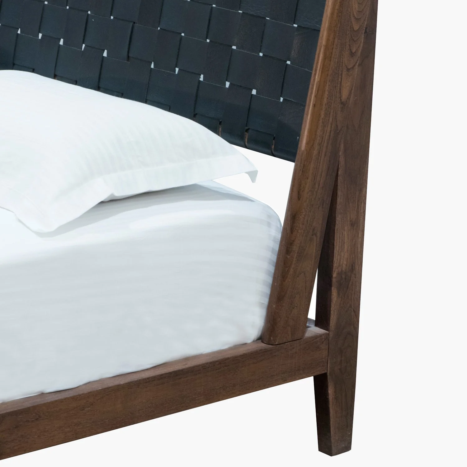 Leather Bed - Black - Image 7
