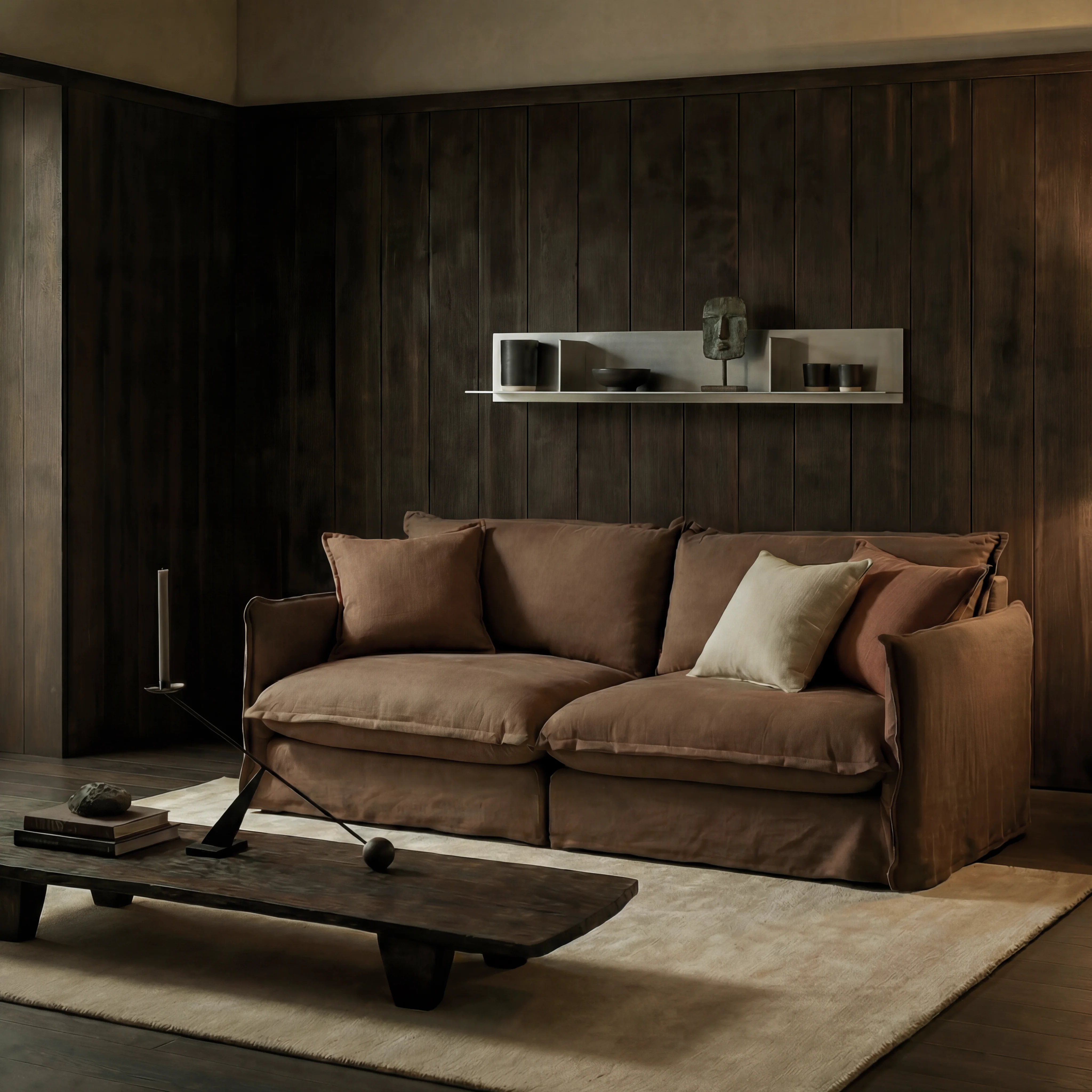 Leila Slipcover Sofa - Image 2