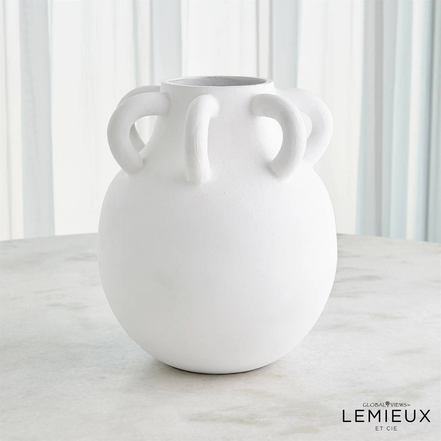 Lemieux Et Cie Amphora Loop Vase Collection - White - Image 4