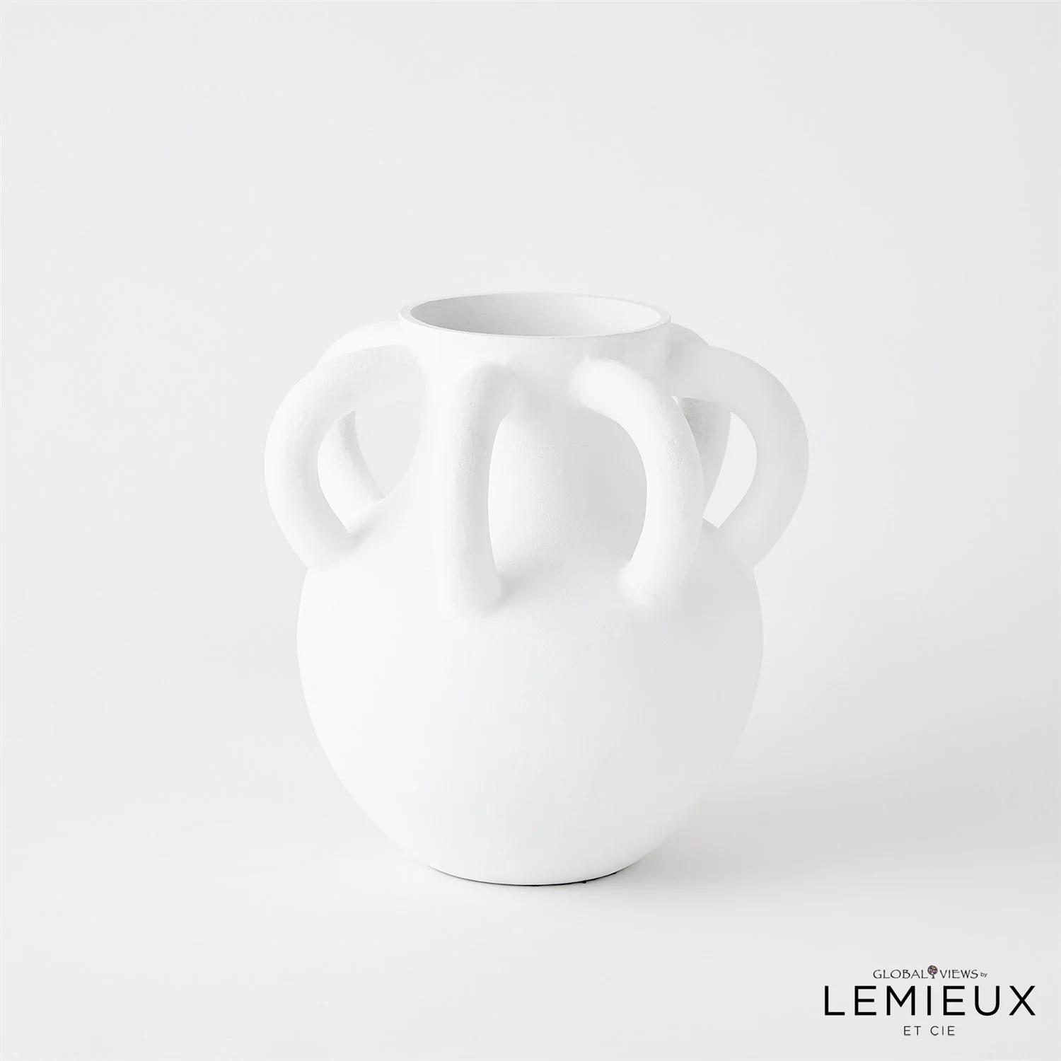 Lemieux Et Cie Amphora Loop Vase Collection - White - Image 6