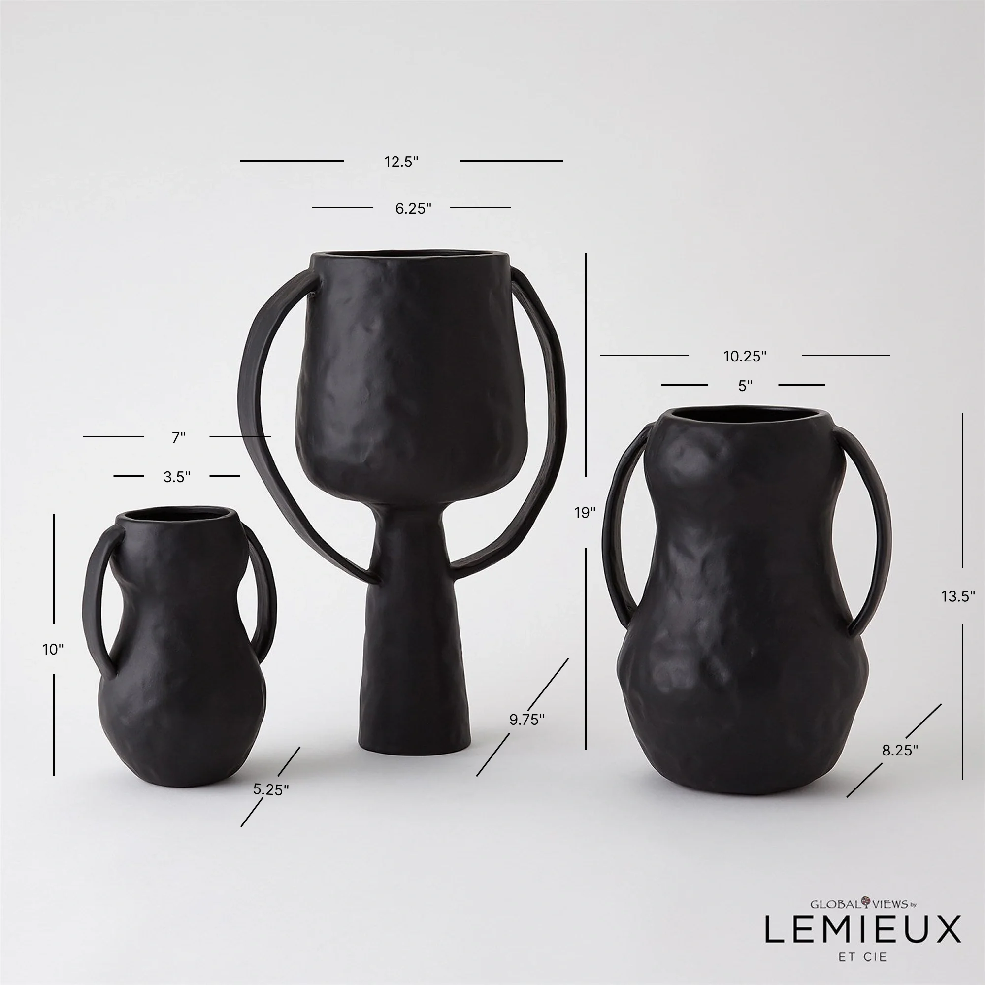 Lemieux Et Cie Aquitaine Collection - Matte Black - Image 9