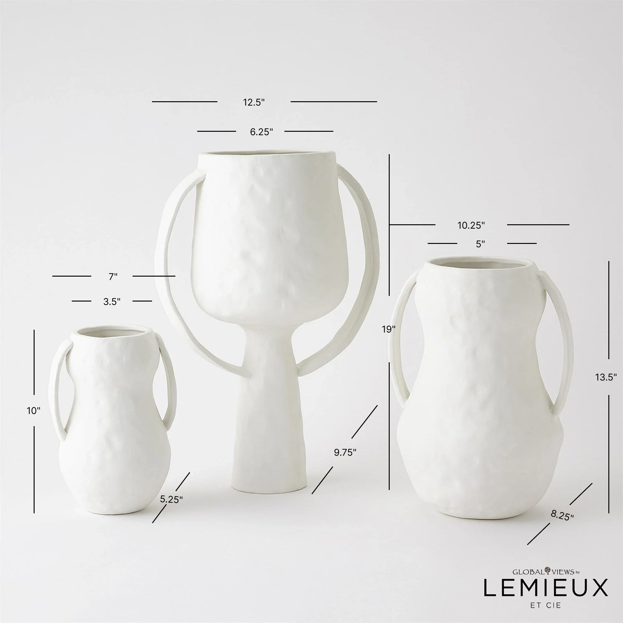 Lemieux Et Cie Aquitaine Collection - Matte White - Image 9