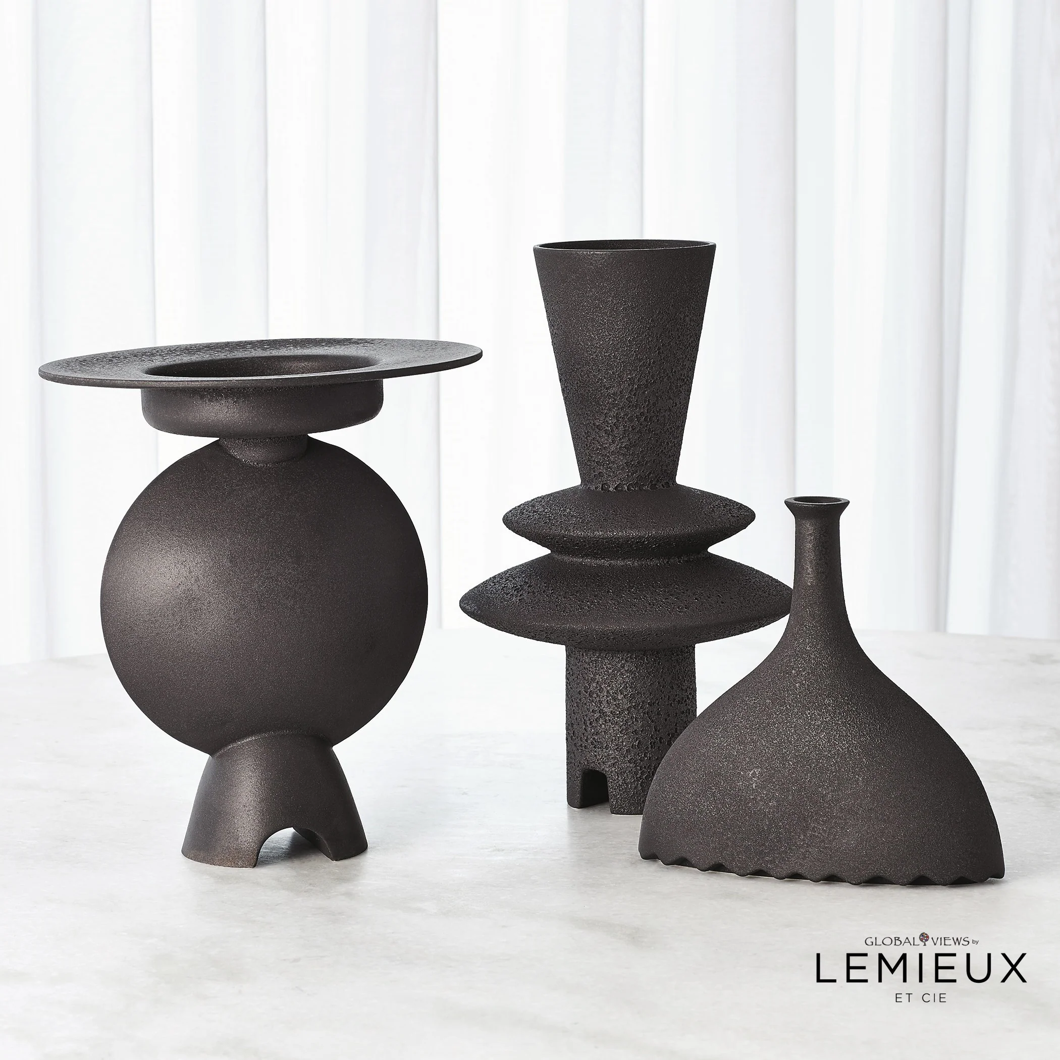 Lemieux Et Cie Camille Geometric Vase - Image 4