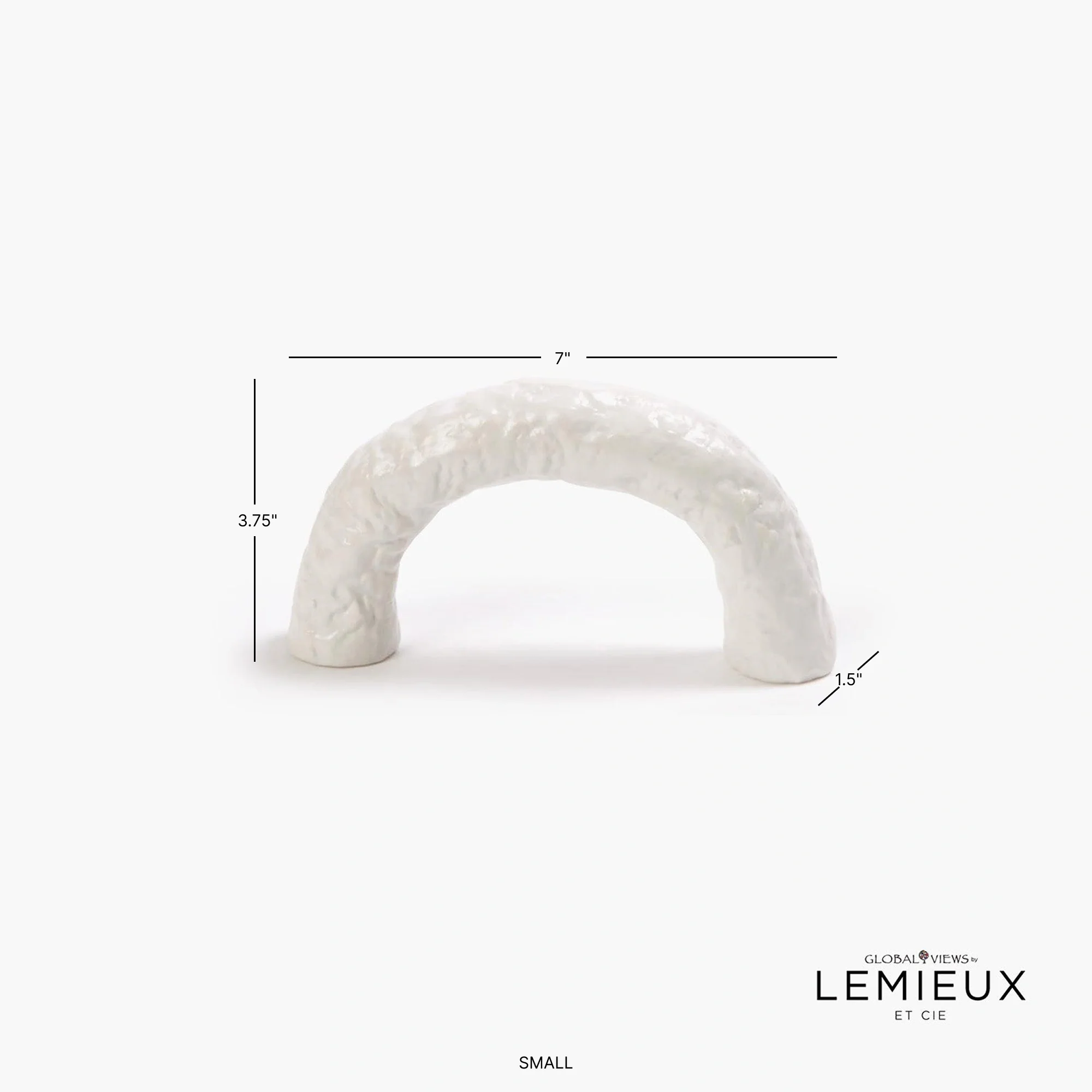 Lemieux Et Cie Germain Arch-Matte White - Image 6