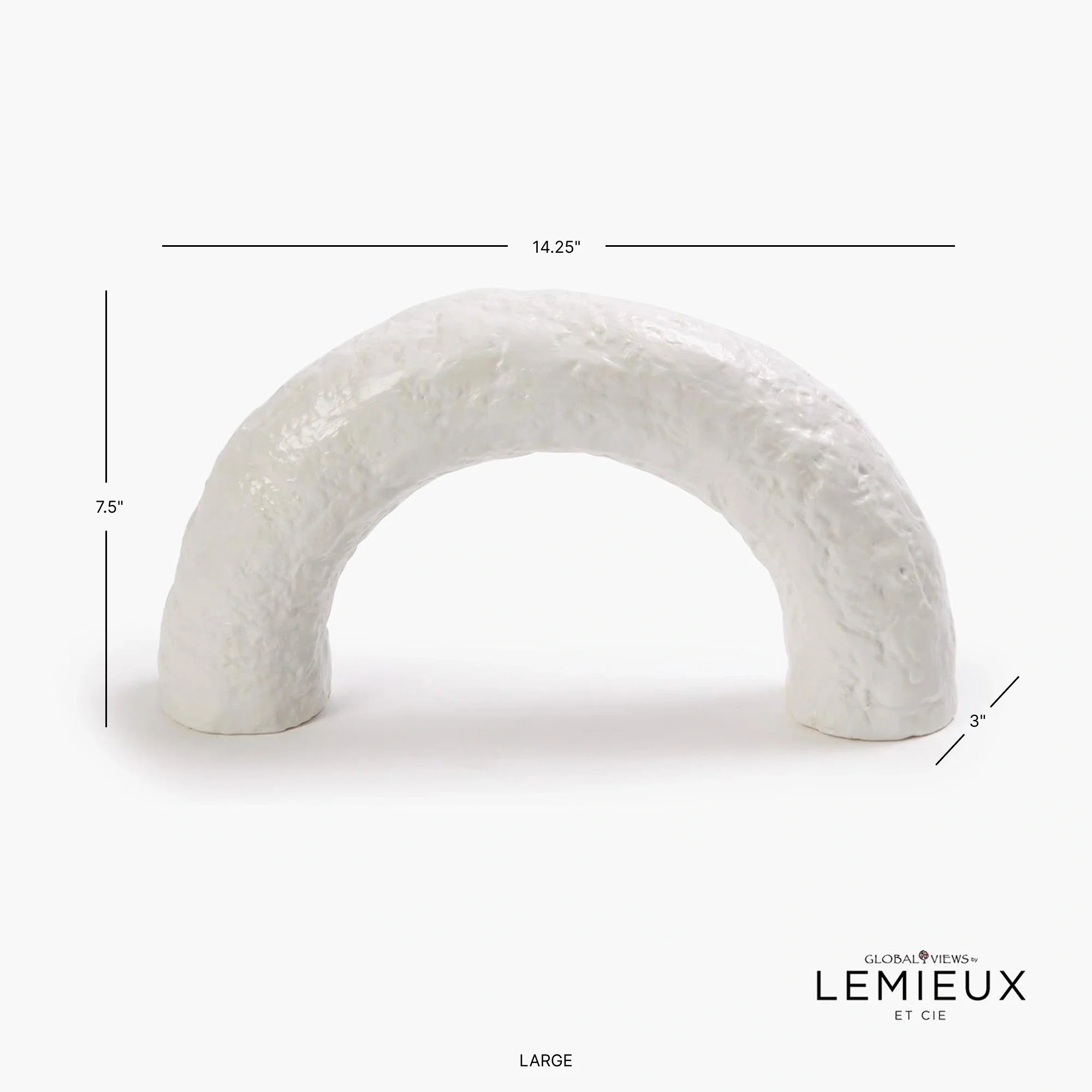Lemieux Et Cie Germain Arch-Matte White - Image 7