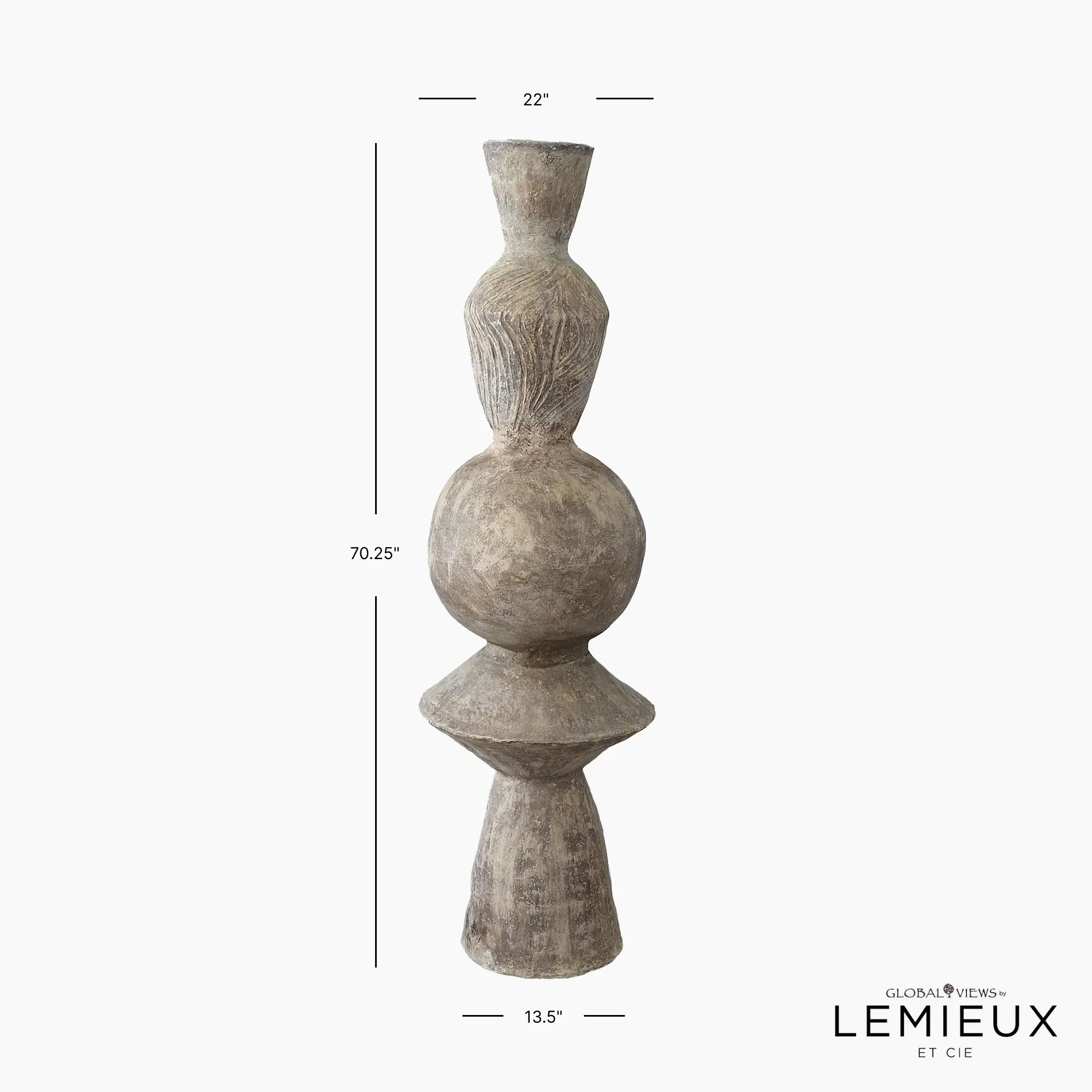 Lemieux Et Cie Honore Totem - Greige - Image 6