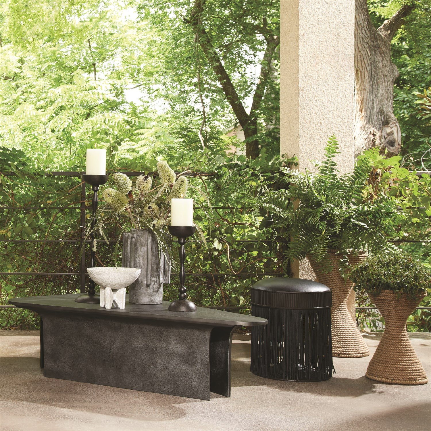 Lemieux Et Cie Normandie and Bretagne Vase Collection - Dark Grey - Image 3