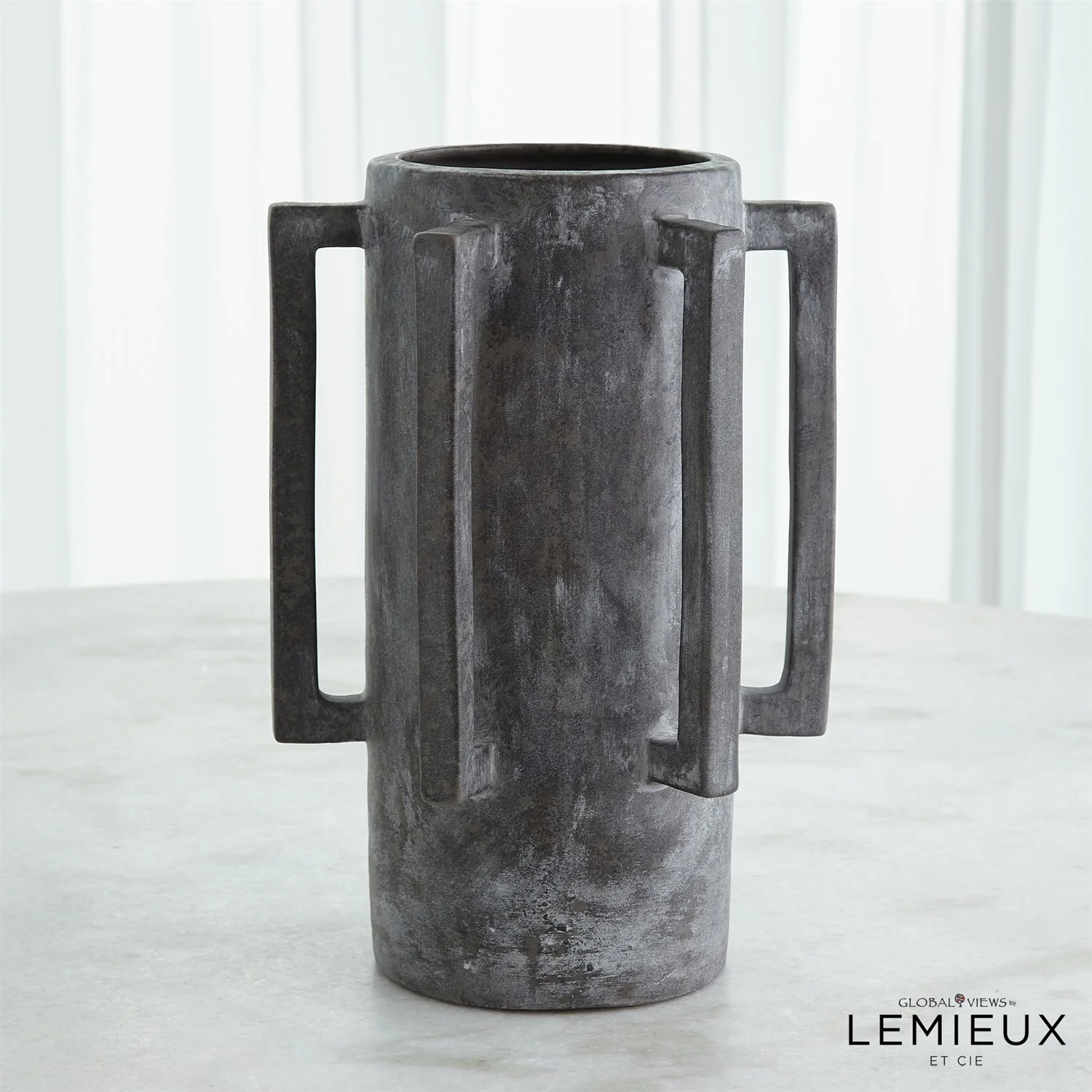 Lemieux Et Cie Normandie and Bretagne Vase Collection - Dark Grey - Image 4