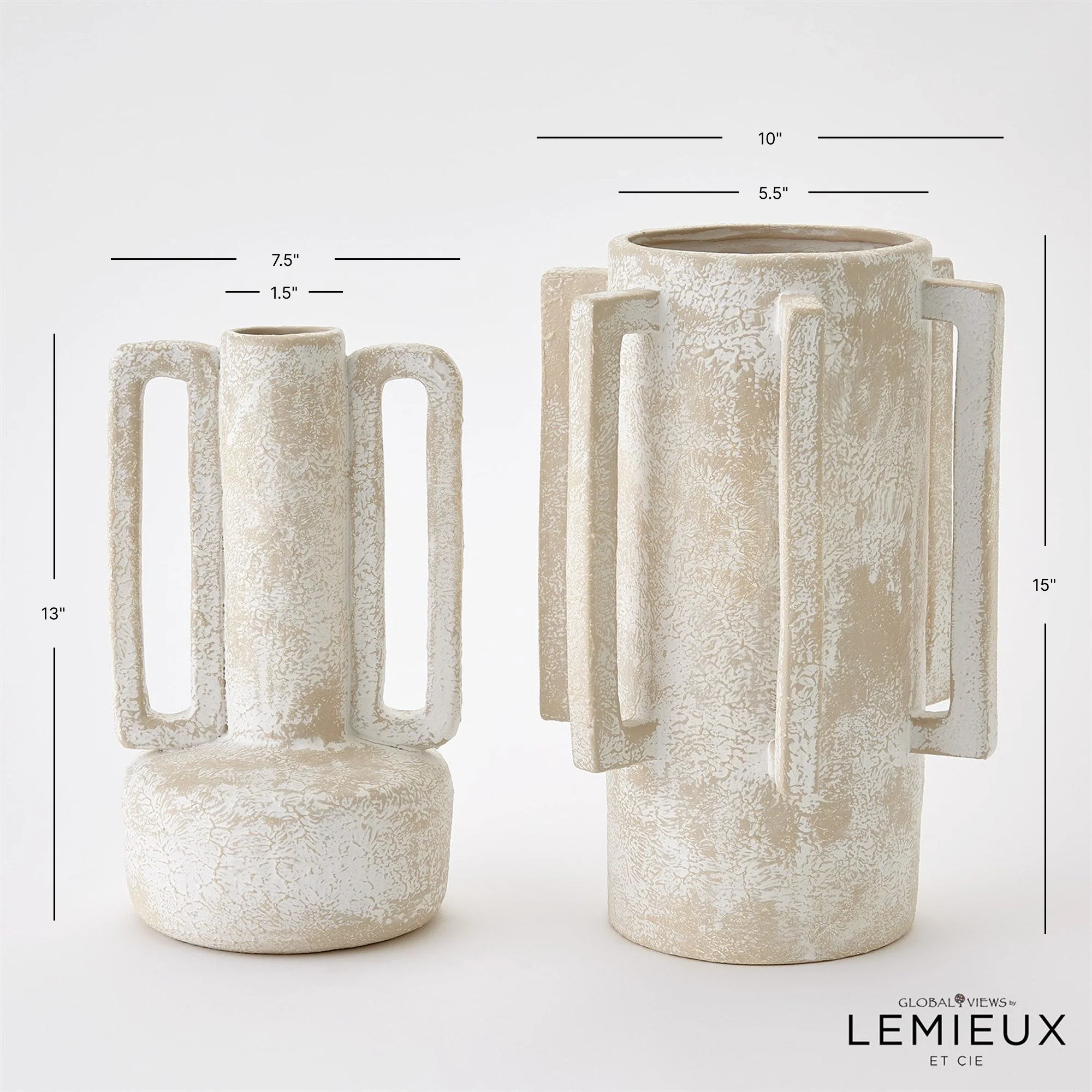 Lemieux Et Cie Normandie and Bretagne Vase Collection - Natural - Image 8