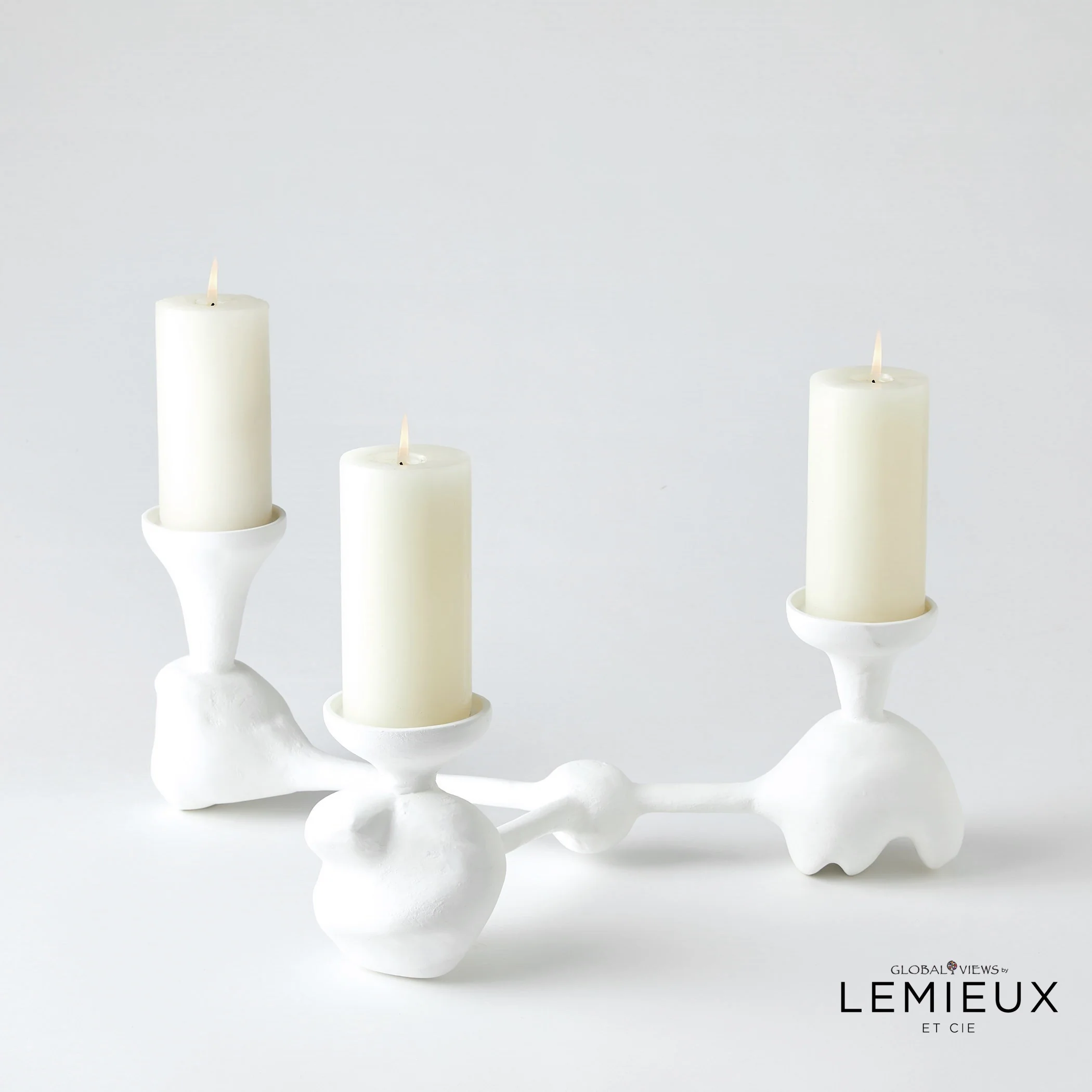 Lemieux Et Cie Nunez Modern Candelabra - Image 2