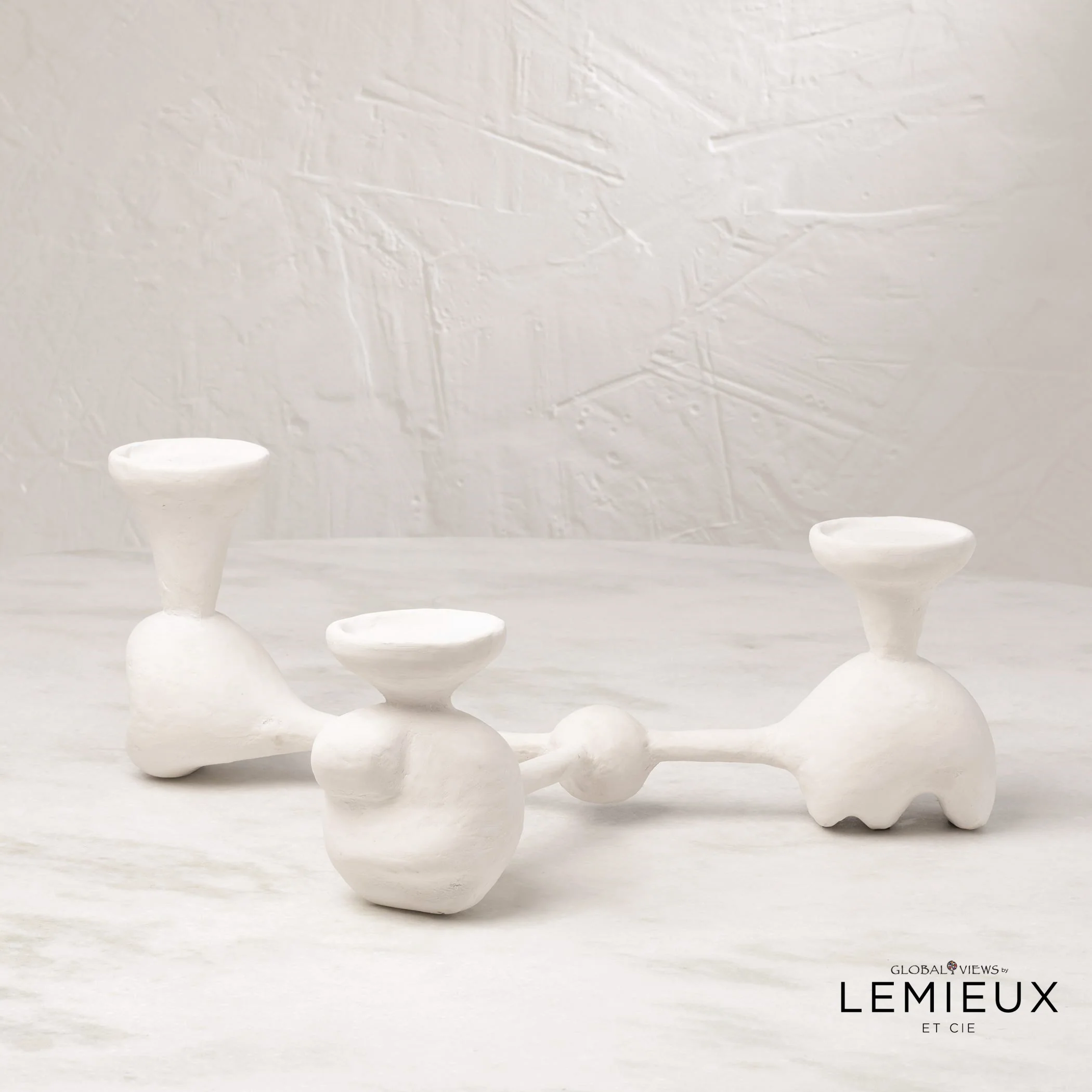 Lemieux Et Cie Nunez Modern Candelabra - Image 3