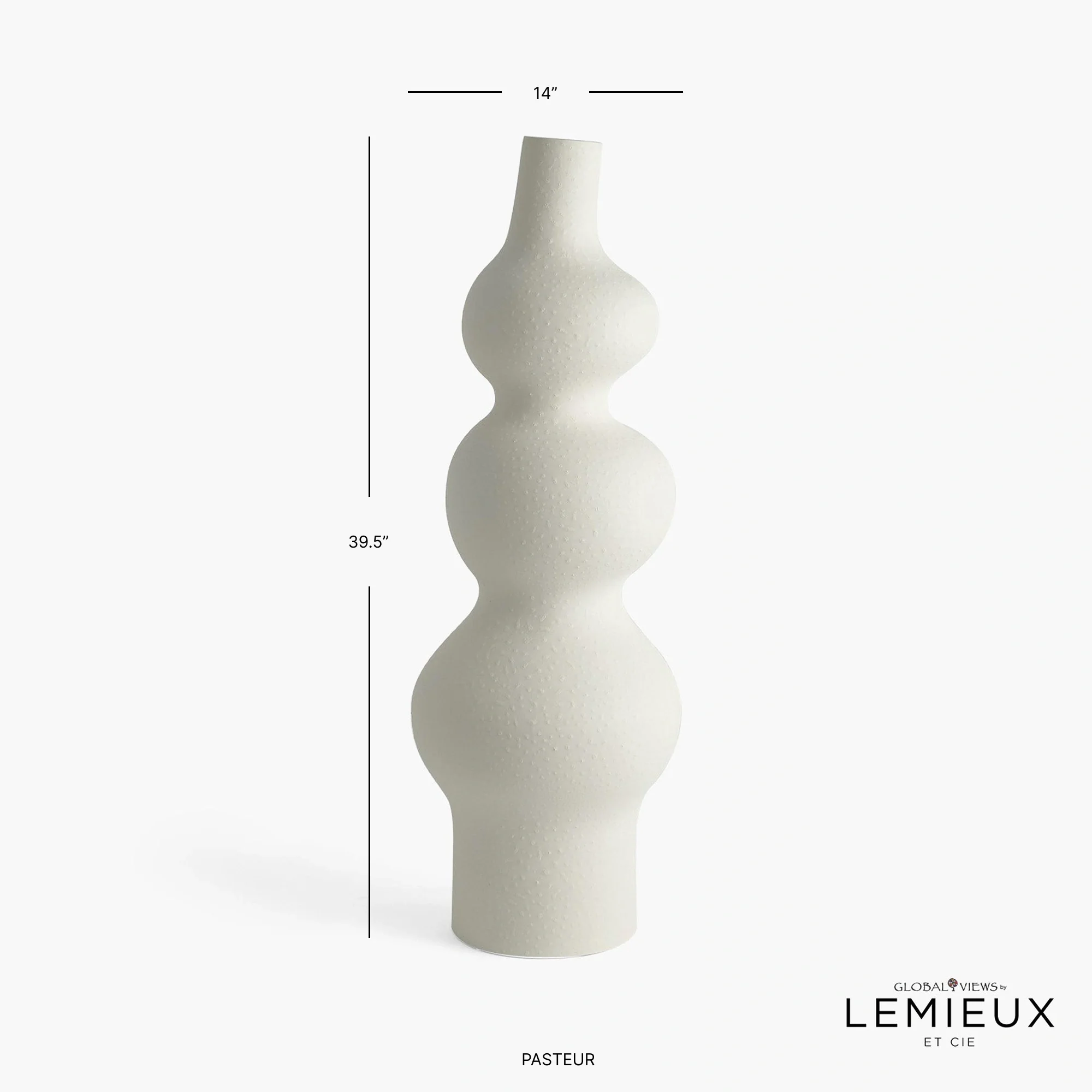 Lemieux Et Cie Overscale Vases-matte White - Image 11