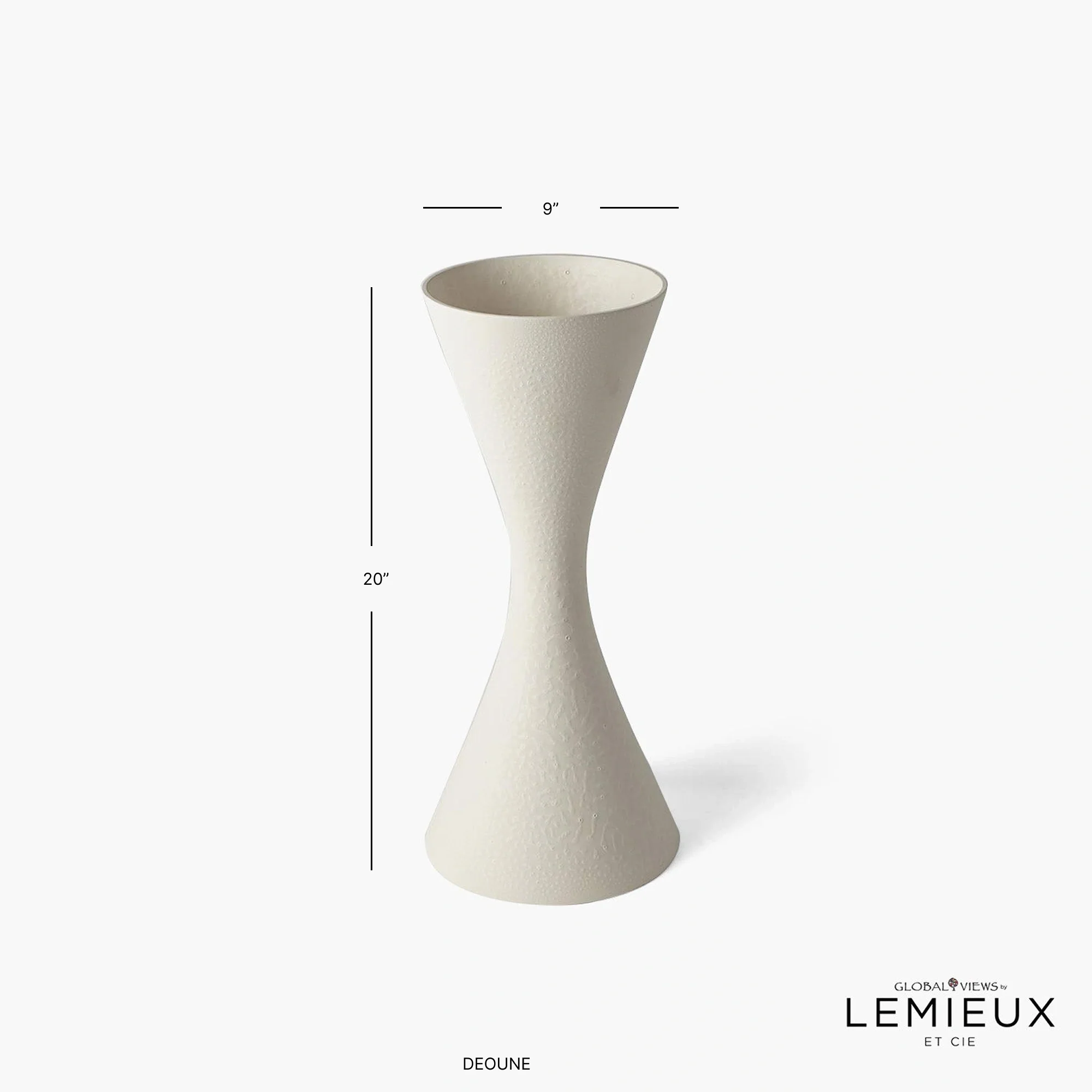 Lemieux Et Cie Overscale Vases-matte White - Image 3
