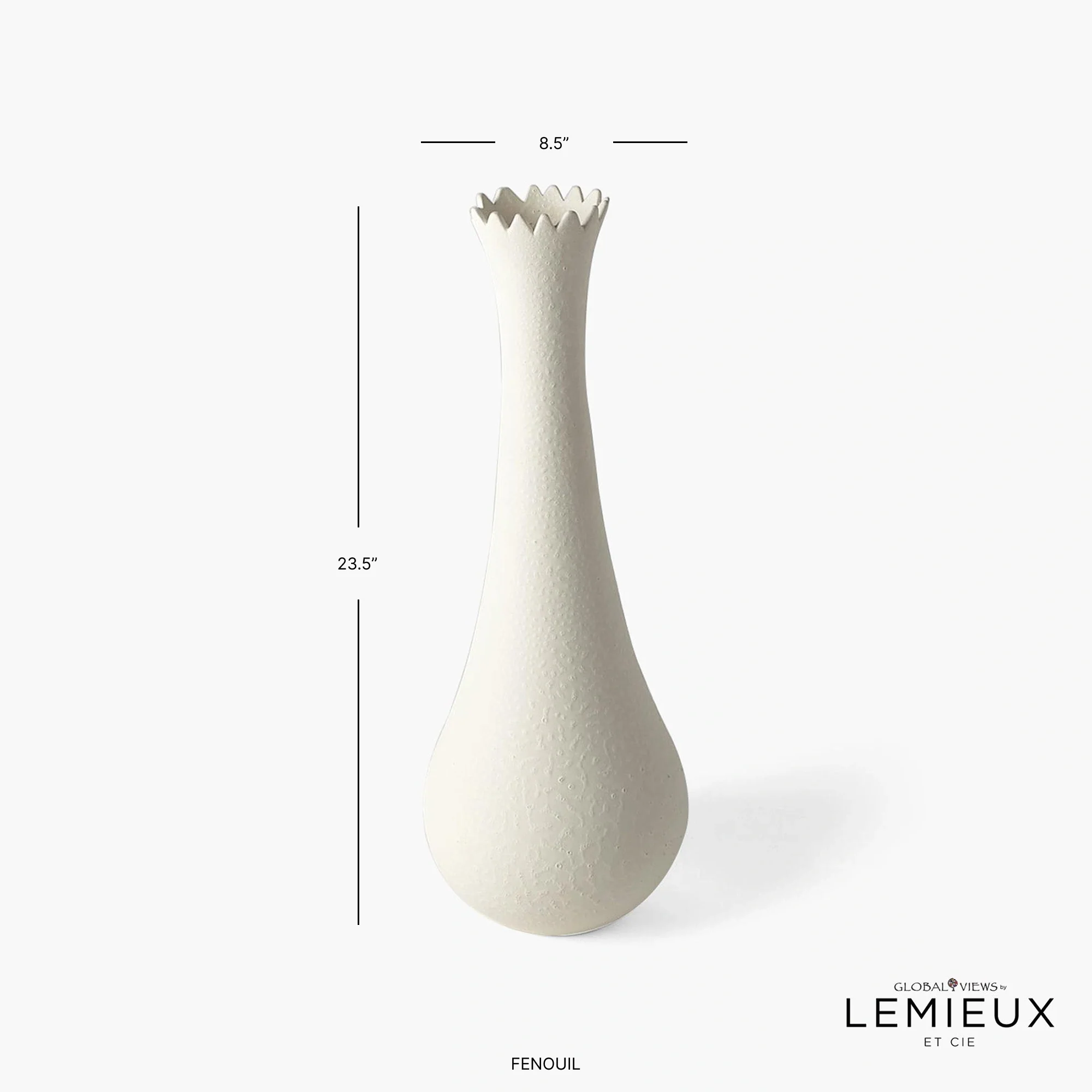 Lemieux Et Cie Overscale Vases-matte White - Image 5