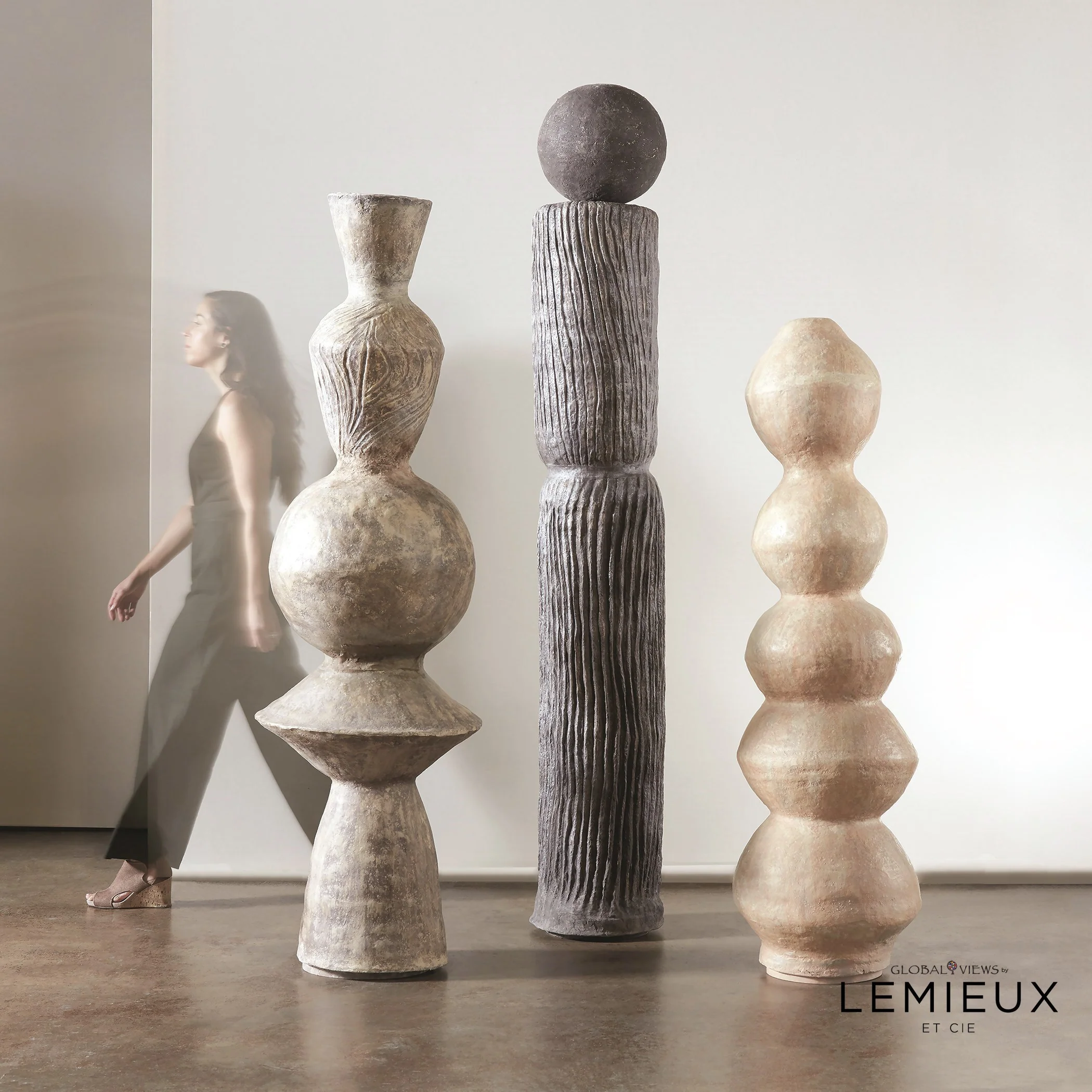 Lemieux Et Cie Oversized Andre Totem - Dark Grey - Image 2