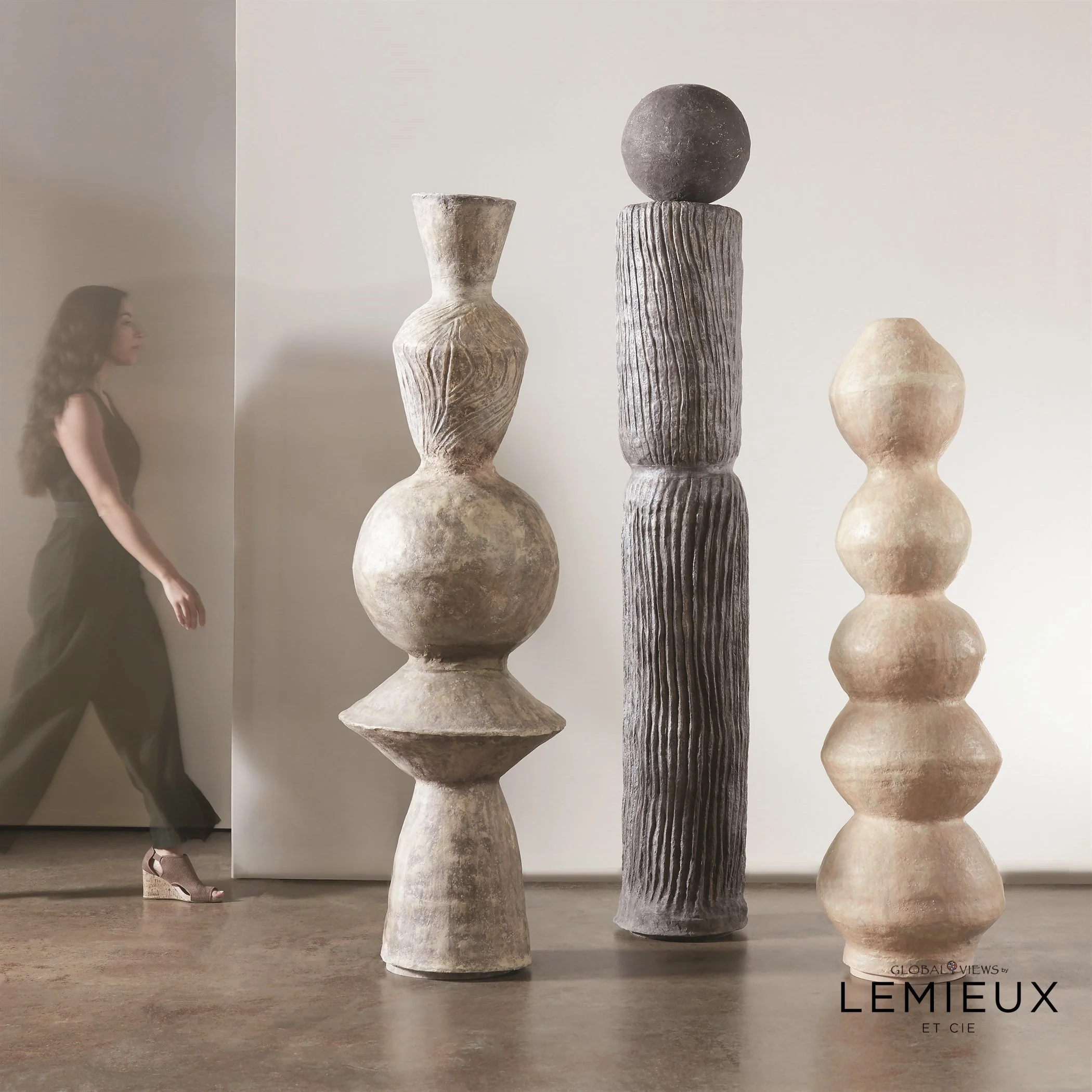 Lemieux Et Cie Oversized Andre Totem - Dark Grey - Image 4