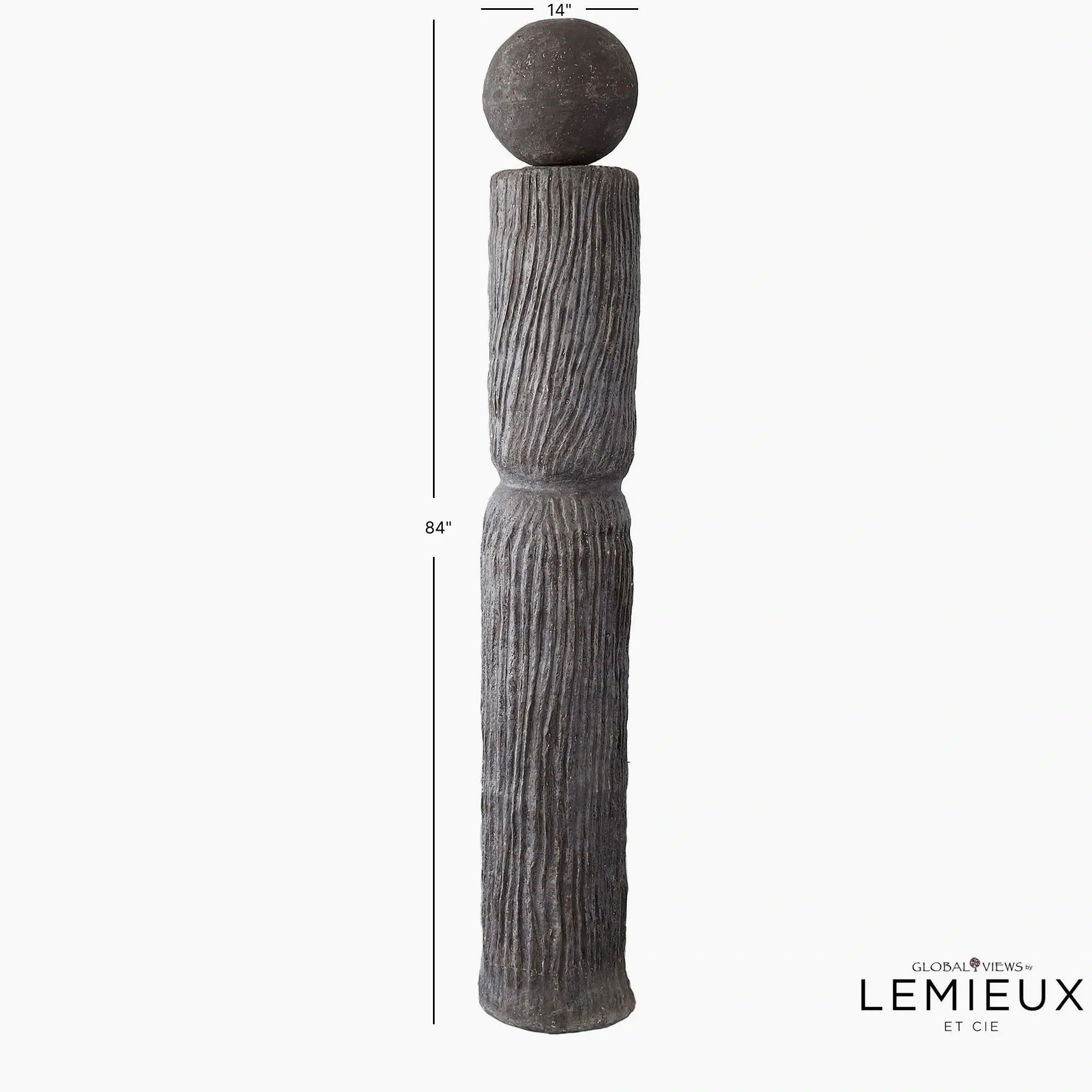 Lemieux Et Cie Oversized Andre Totem - Dark Grey - Image 6