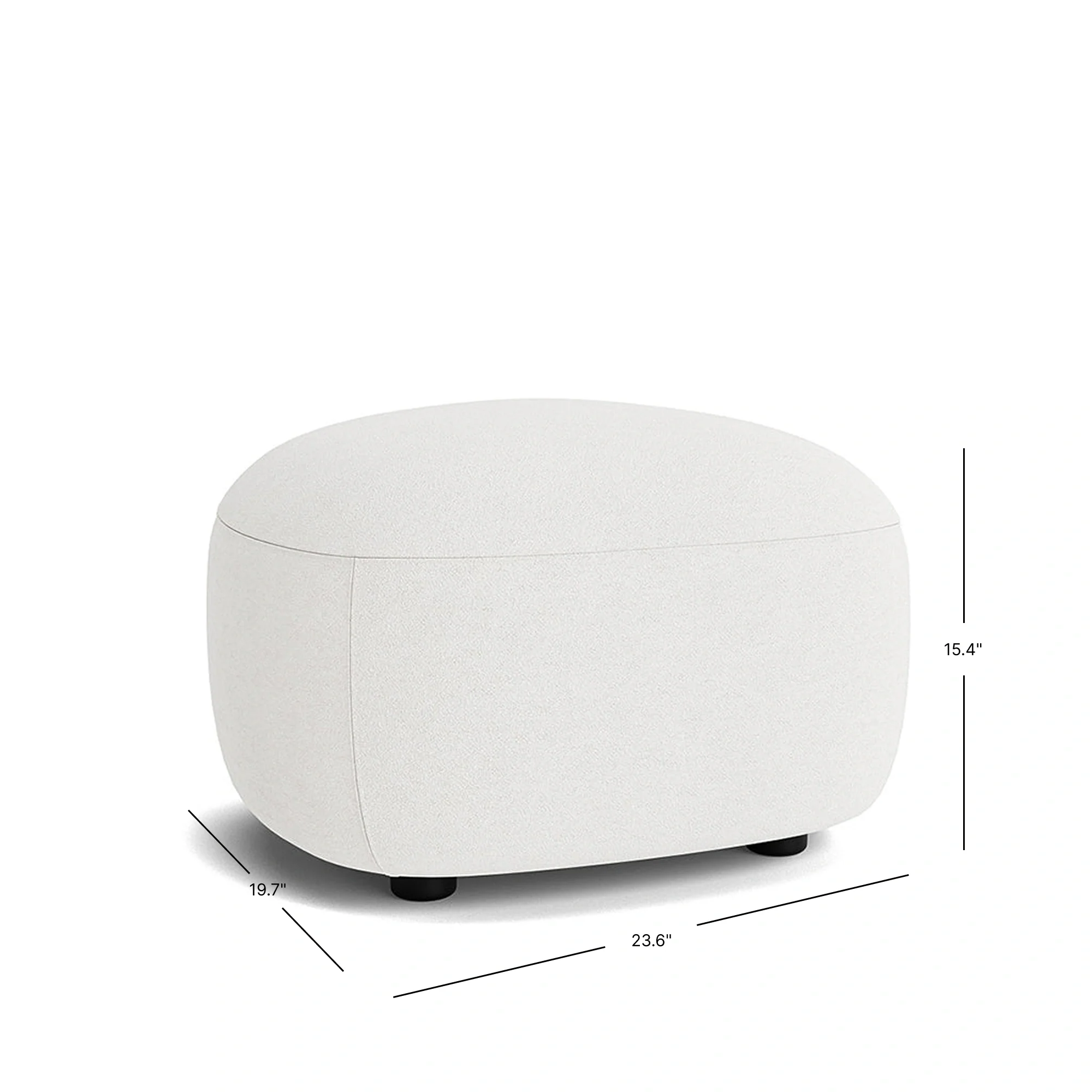 Little Big Pouf - Bouclé - Image 5