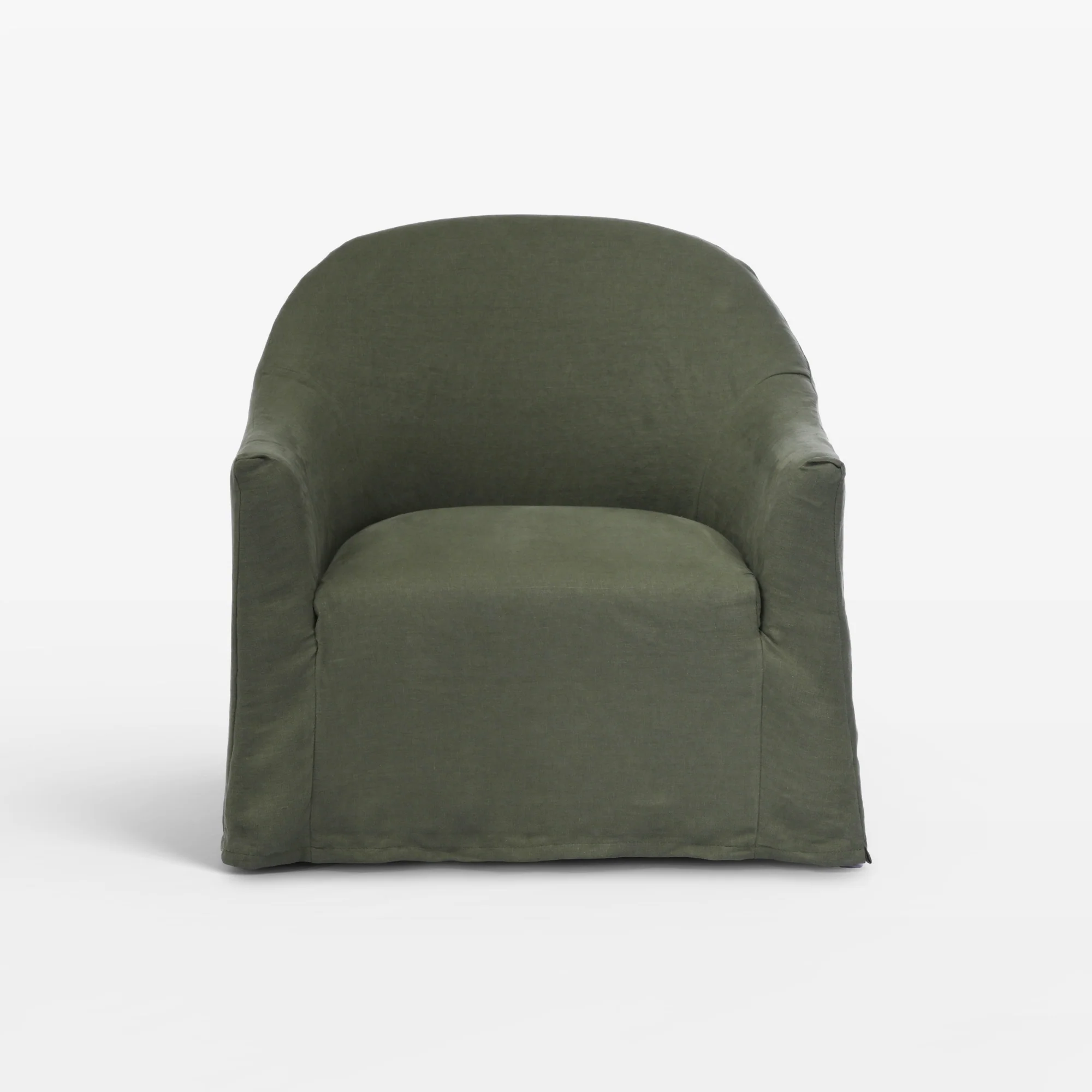 Lola Slipcover Lounge Chair - Image 3