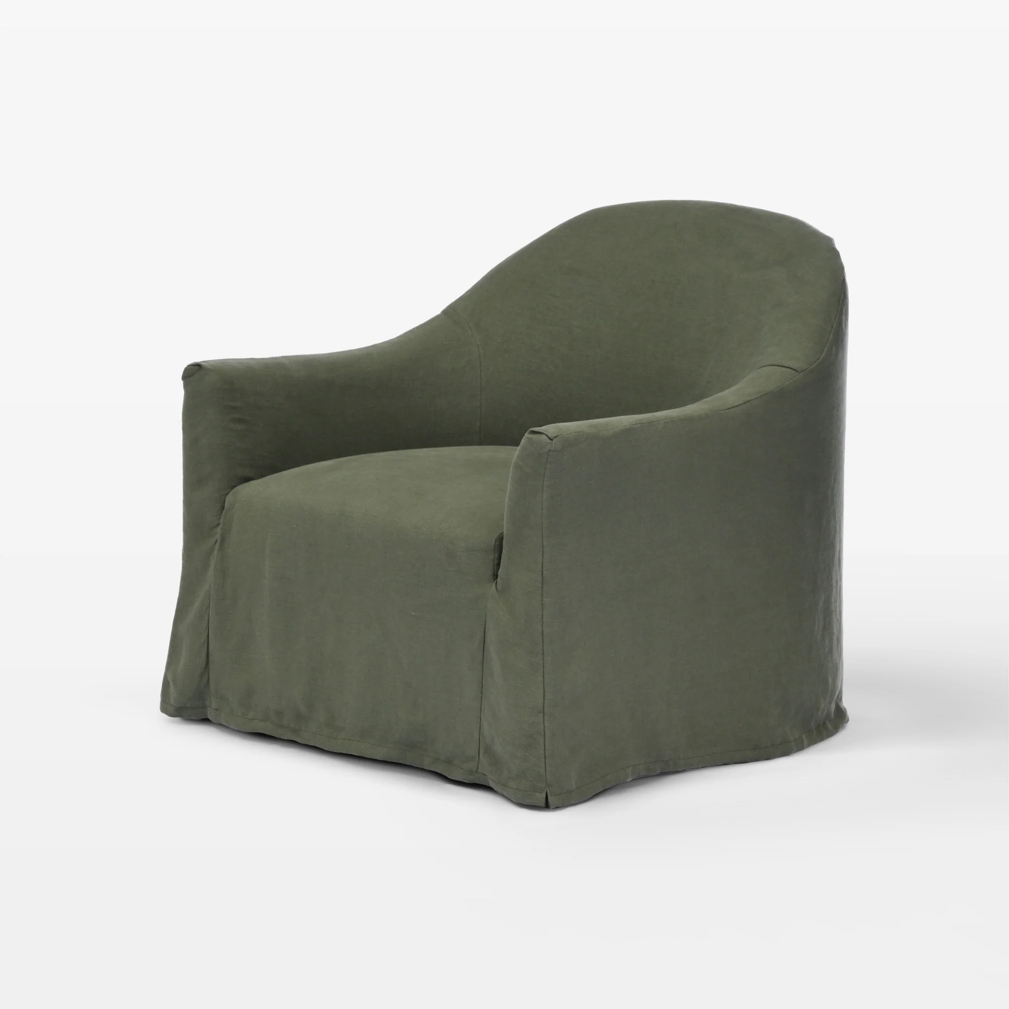 Lola Slipcover Lounge Chair - Image 5
