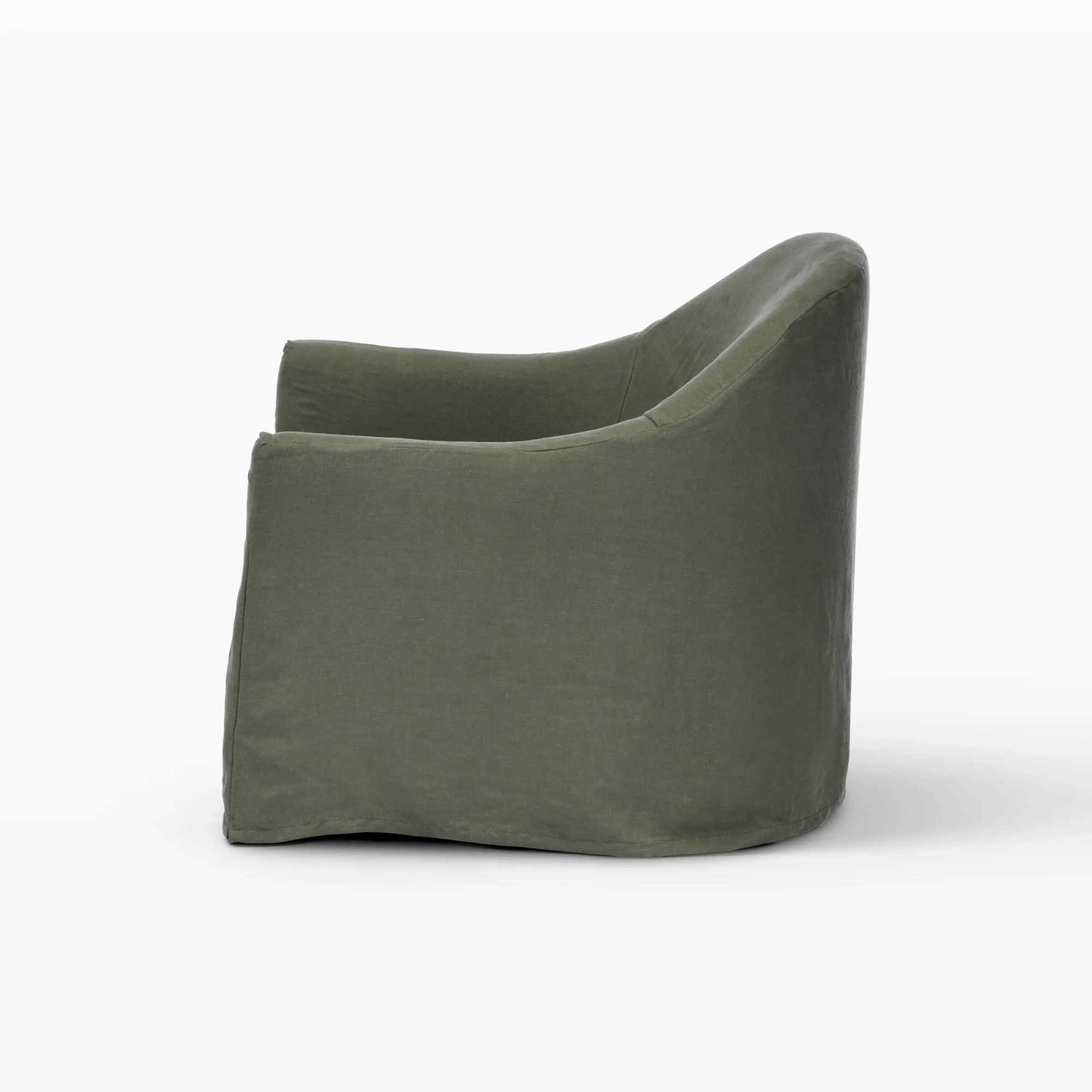 Lola Slipcover Lounge Chair - Image 6