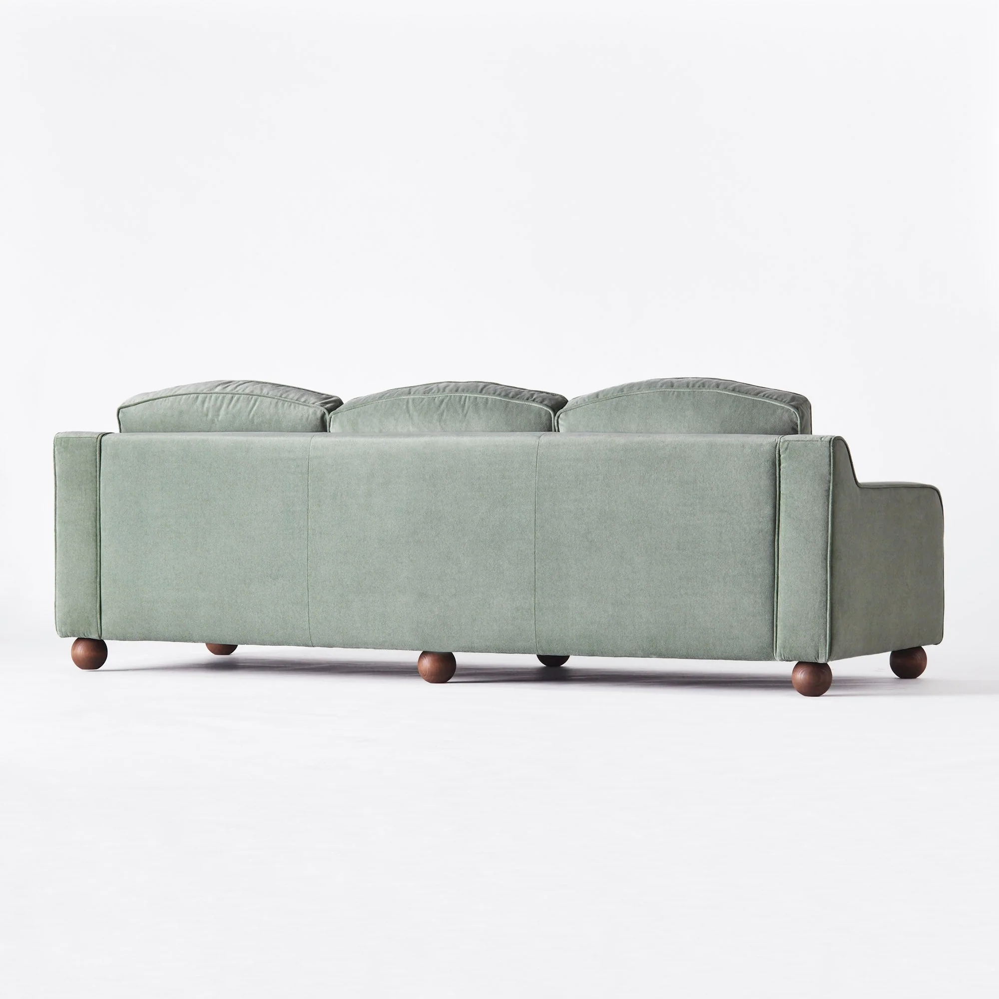 Lola Sofa Velvet Green - Image 4