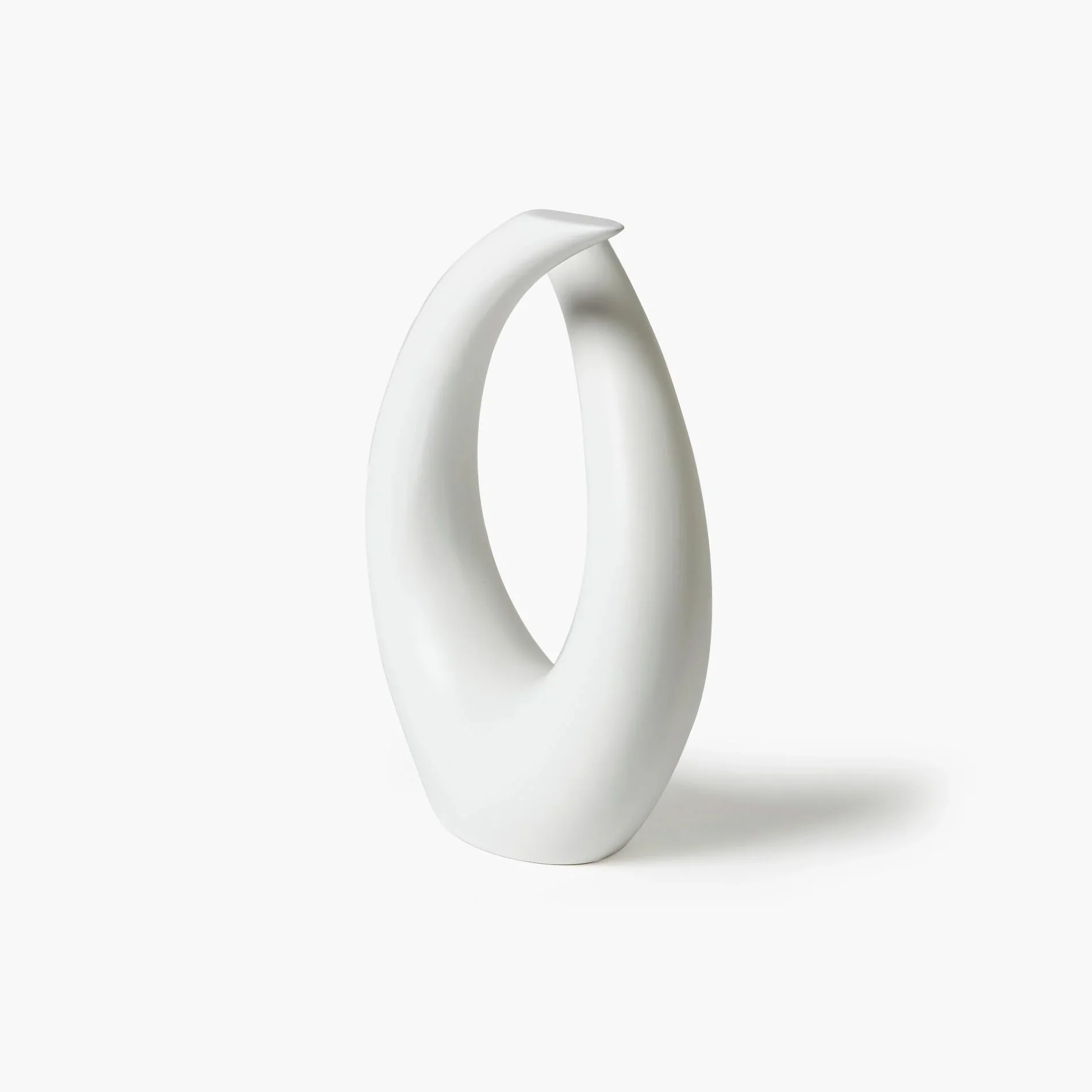Loop Sculpture-matte White - Image 5