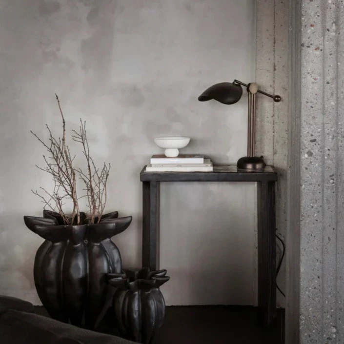 Lotus Vase, Mini - Coffee - Image 5