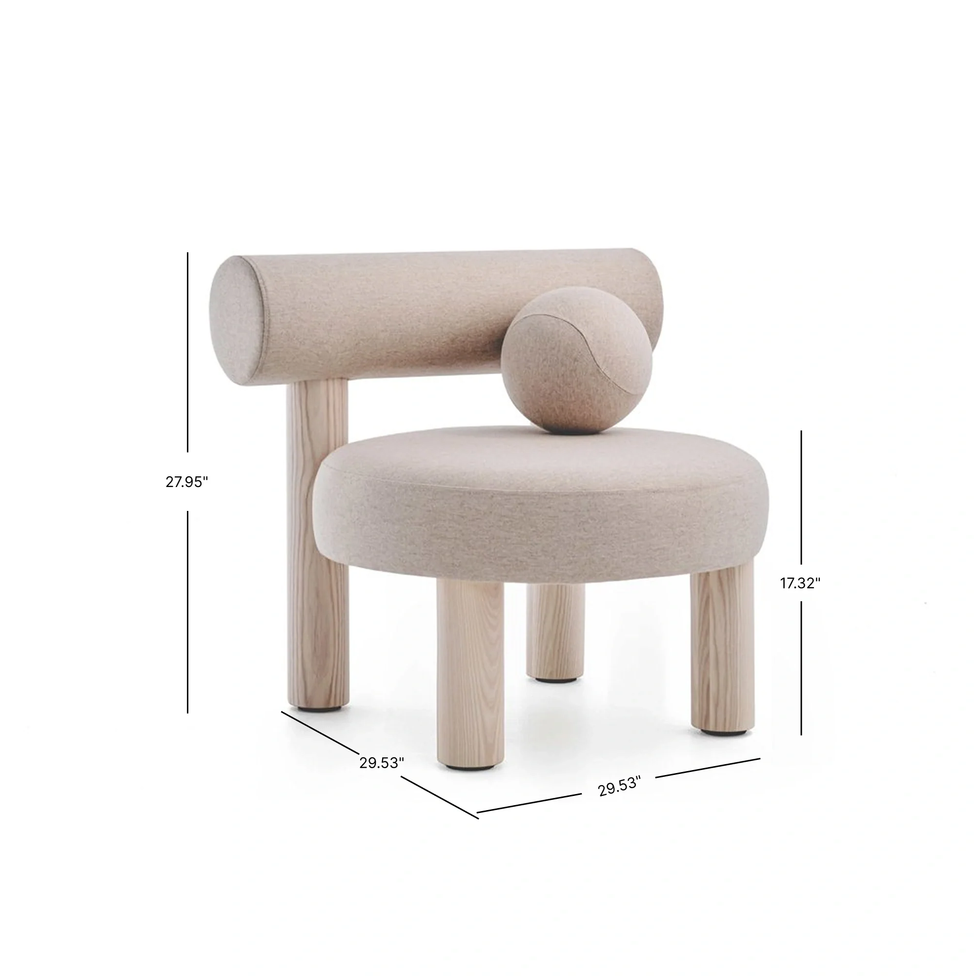 Gropius Low Chair CS2 - Image 8