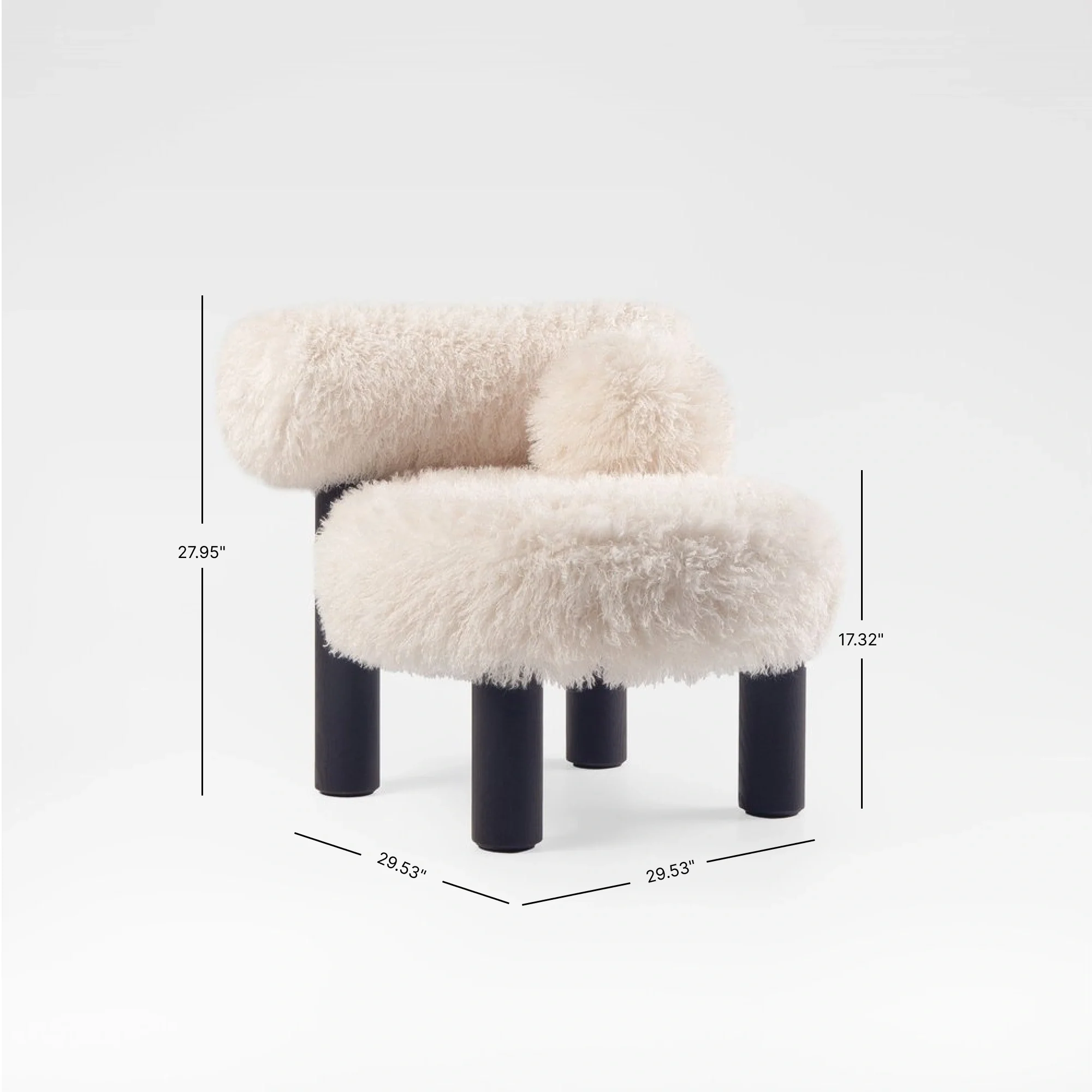 Low Chair Gropius CS2 Fluffy Edition - Image 5