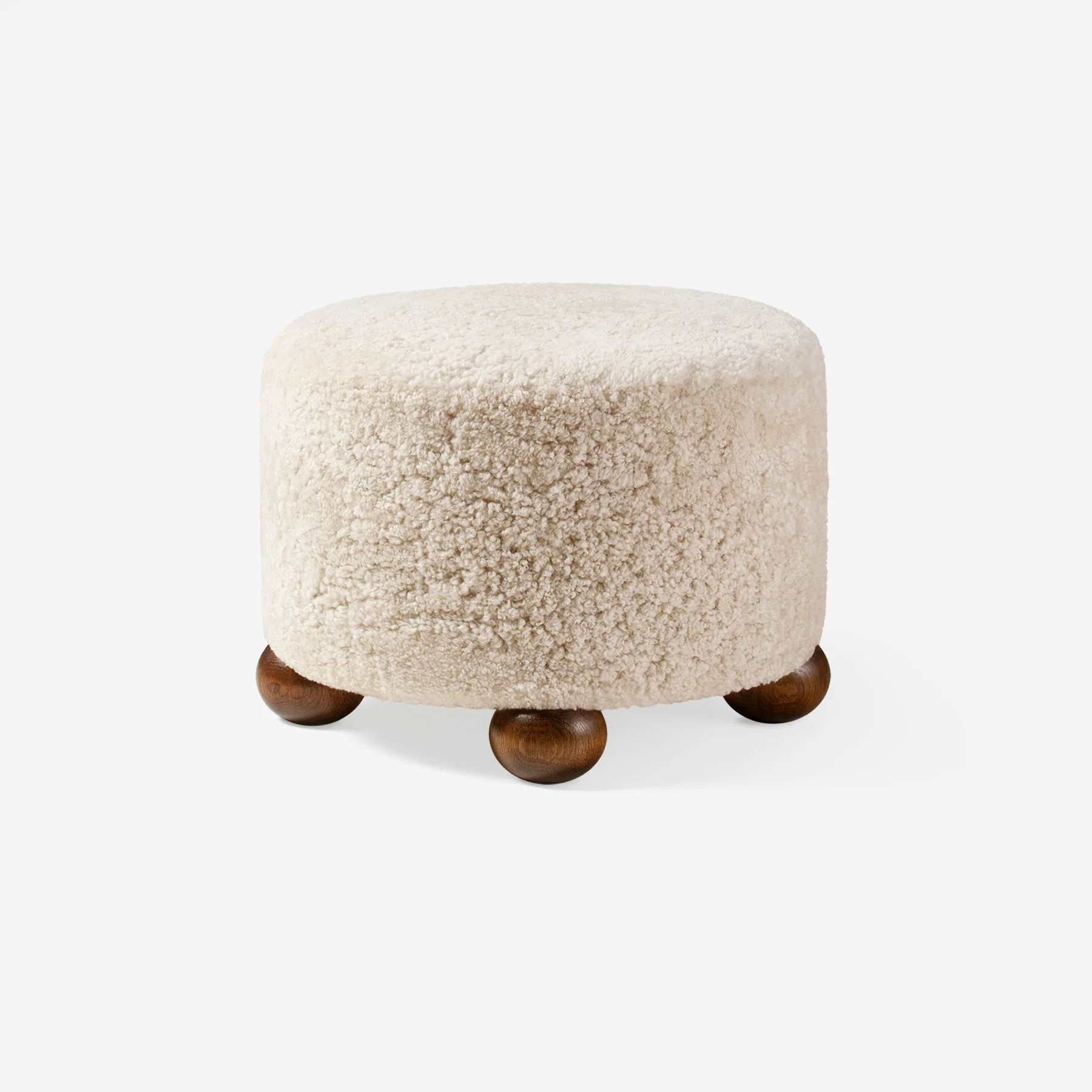 Luupo Ottoman - Sheepskin - Image 3