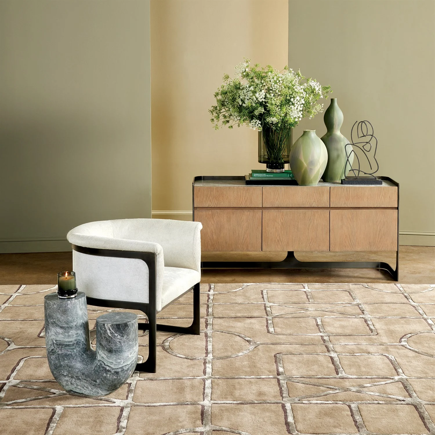 Marble Tube Table - Image 2