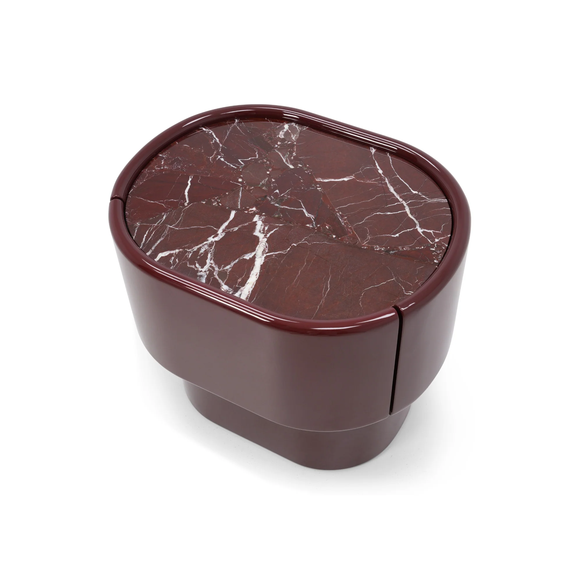 Maris End Table - Dark Red / Rosso Lepanto - Image 5