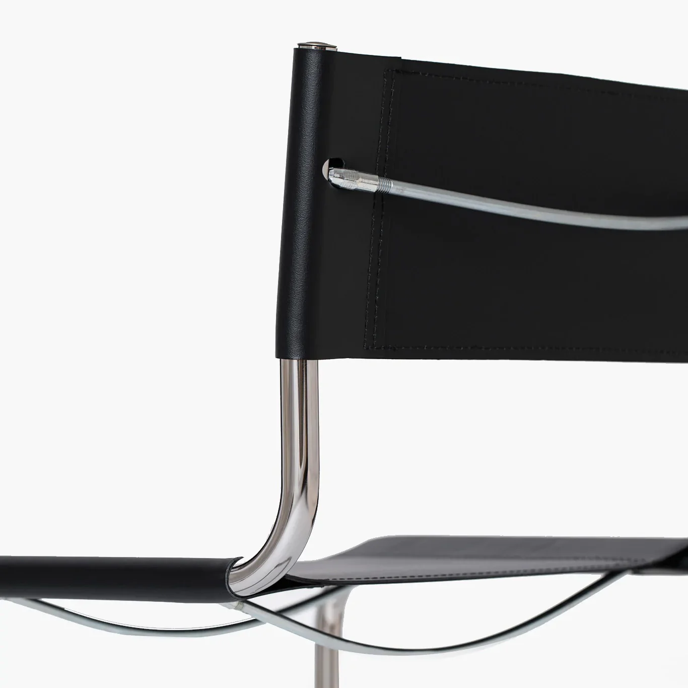 Mart Stam Leather Side Chair - Image 13