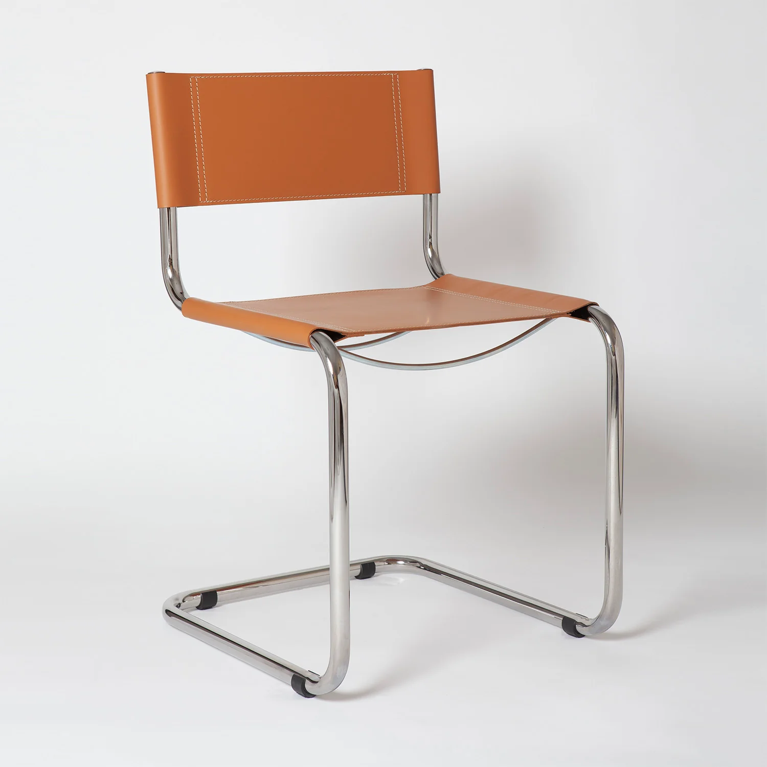 Mart Stam Leather Side Chair - Image 16