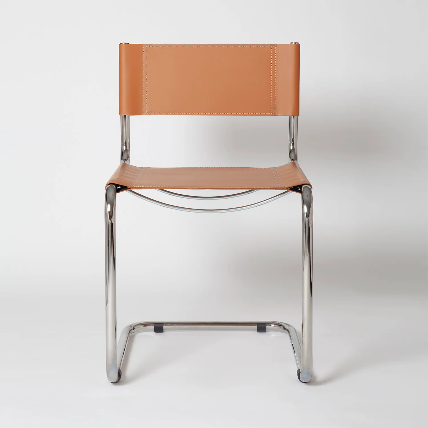 Mart Stam Leather Side Chair - Image 17
